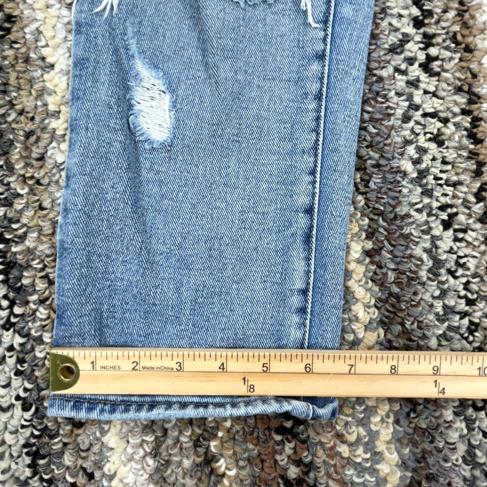 Pacsun Pacsun Jeans Women 27 Boyfriend Fit Med Wash Ripped Holes Button Fly Ladies Pant Size 27" / US 4 / IT 40 - 7 Thumbnail