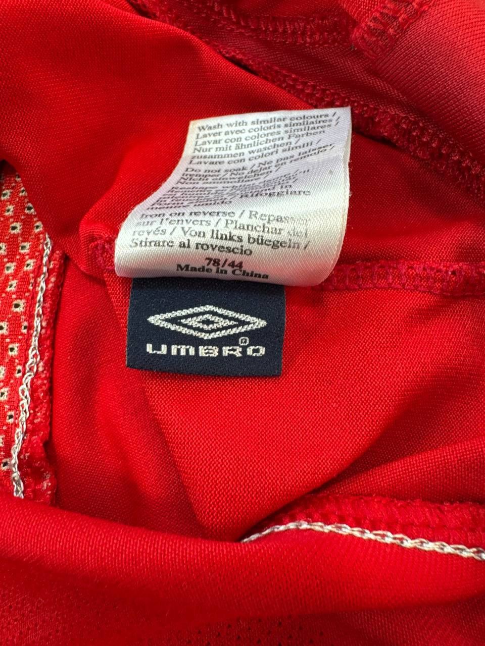 Umbro Umbro England Away Football T-Shirt 2006 2008 Red Size S Size US S / EU 44-46 / 1 - 8 Thumbnail