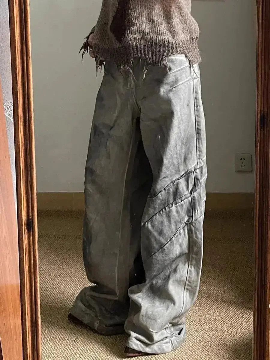 Japanese Brand Hip hop loose wide leg jeans Size US 32 / EU 48 - 5 Thumbnail