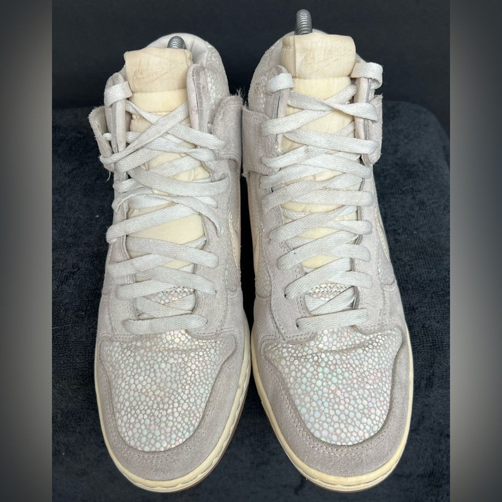 Nike Nike Dunk Sky Hi Hidden Wedge Metallic Luster / Sail SZ 9 Size US 9 / IT 39 - 4 Thumbnail