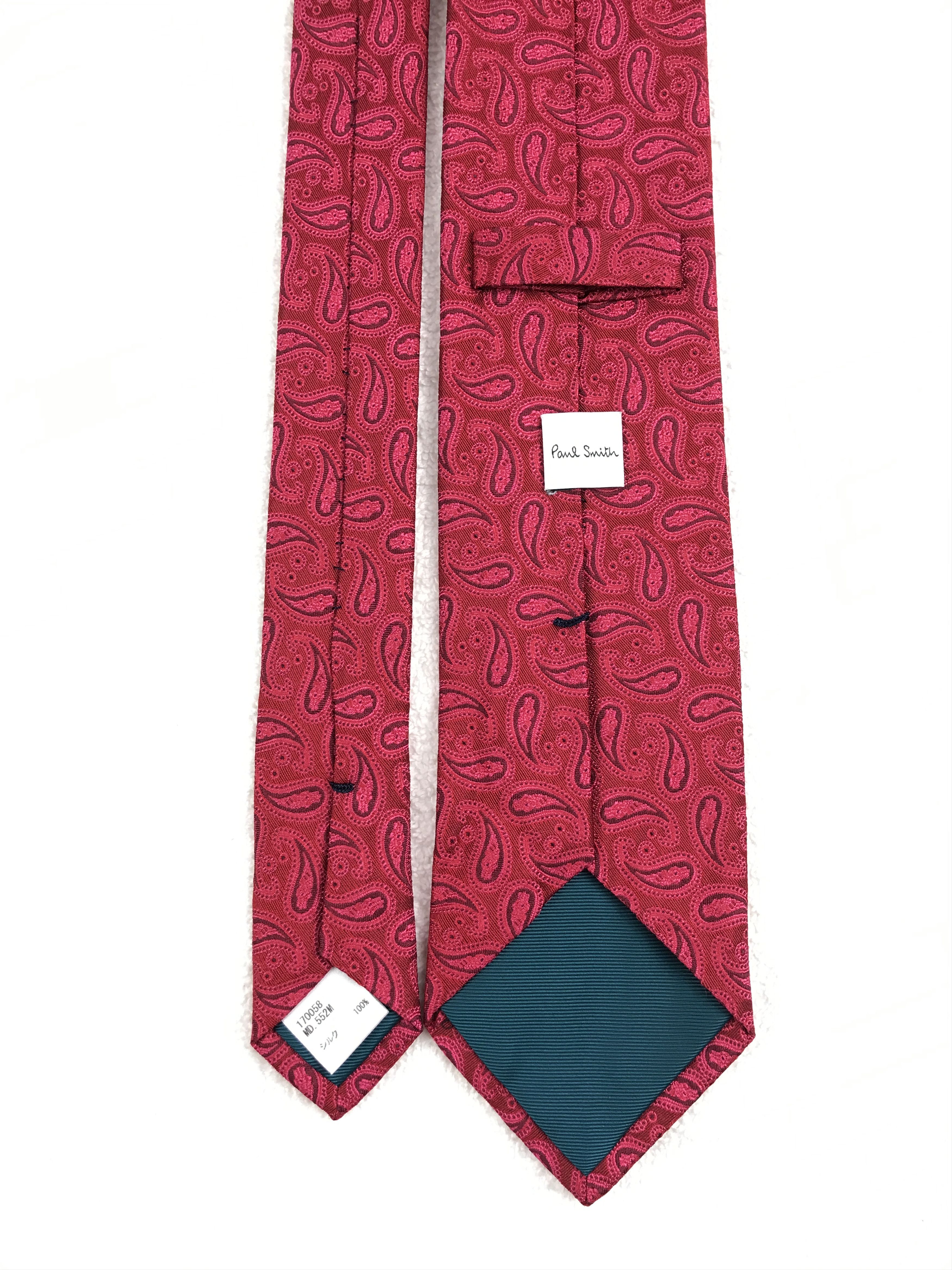 Designer × Paul Smith × Vintage Vintage Paul Smith Silk Necktie Size ONE SIZE - 4 Thumbnail