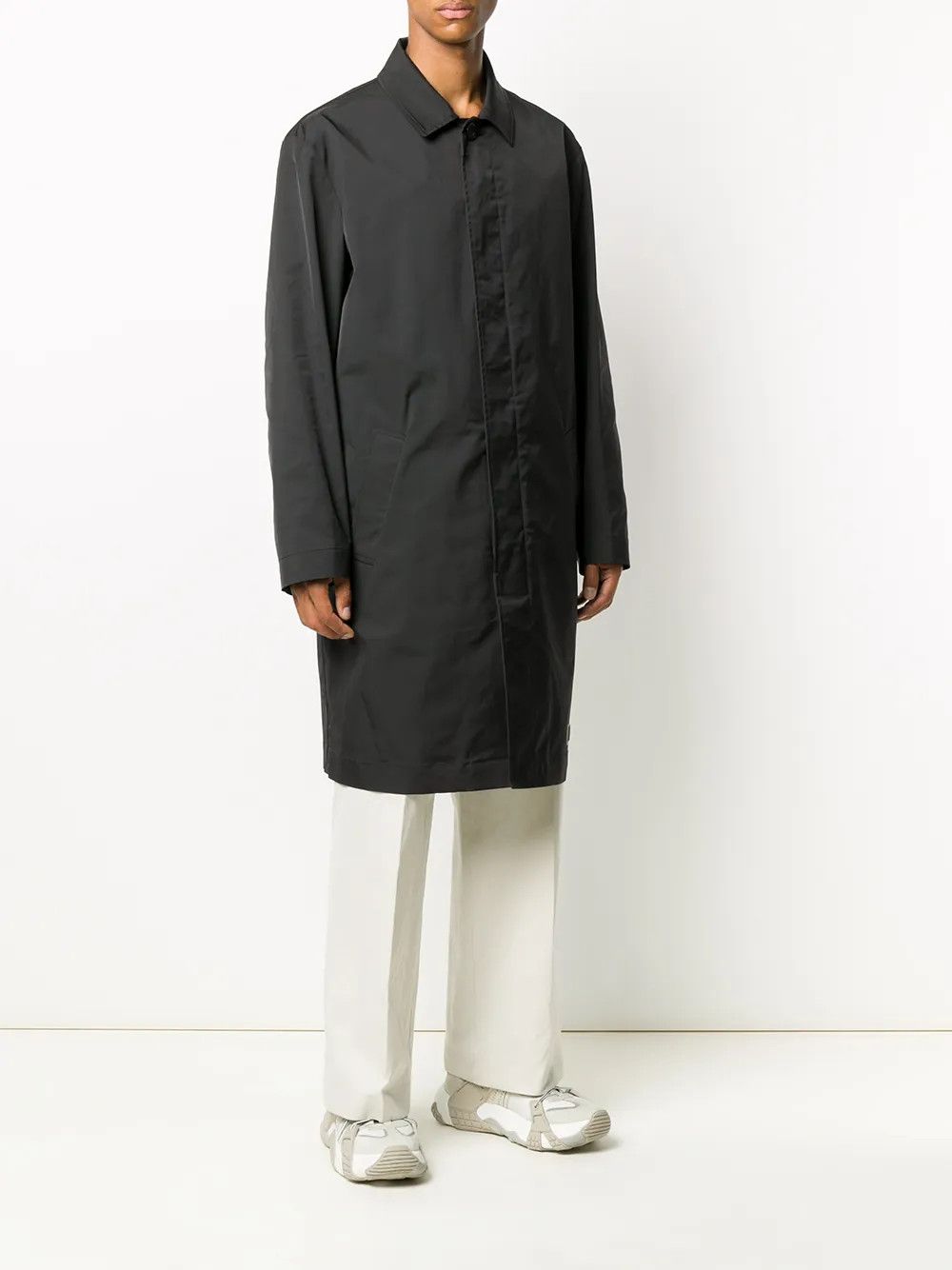 Valentino o1y0525 Full Length Jacket in Black Size US M / EU 48-50 / 2 - 3 Thumbnail