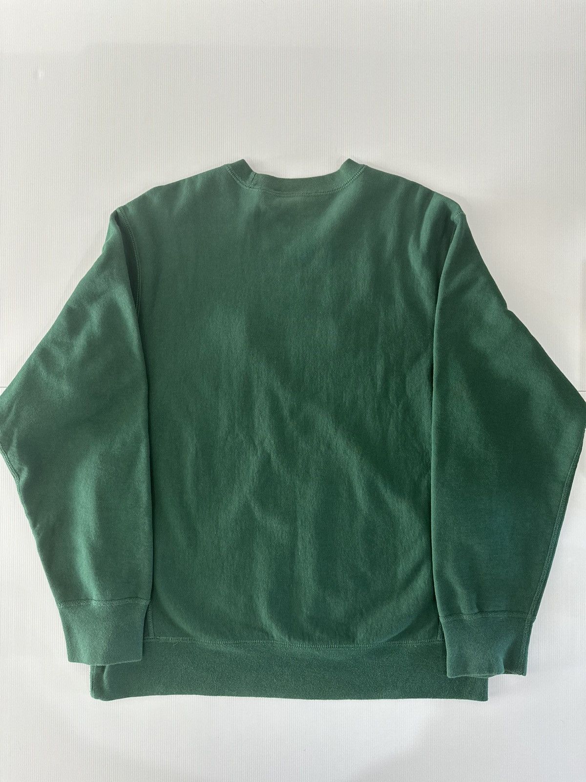 Supreme Supreme Box Logo Crewneck Dark Green (FW18) Size US L / EU 52-54 / 3 - 4 Thumbnail