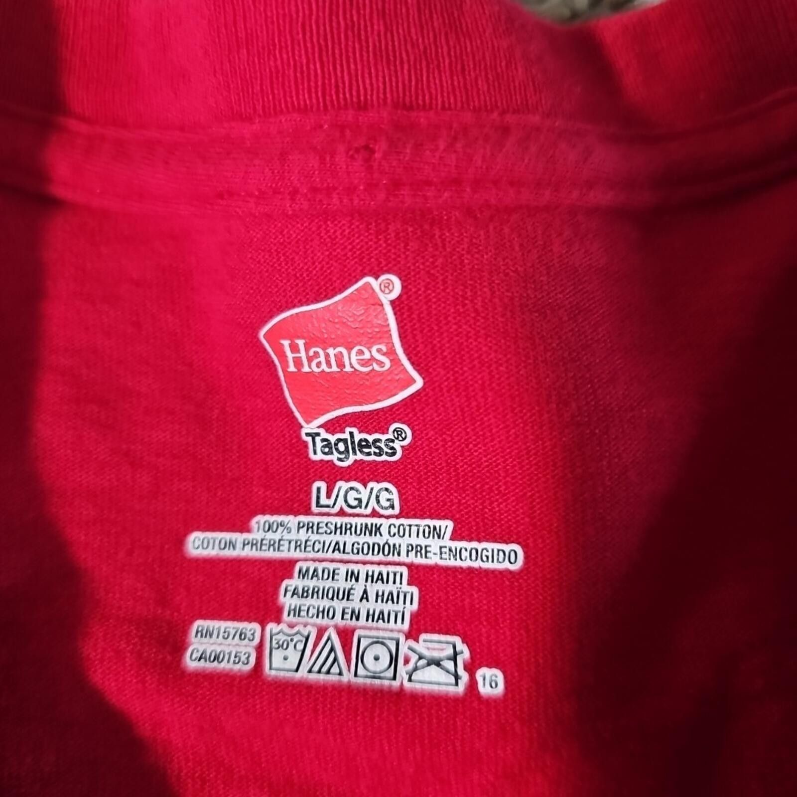 Hanes Hanes L Wisconsin Badgers Long Sleeve Shirt Size ONE SIZE - 3 Thumbnail