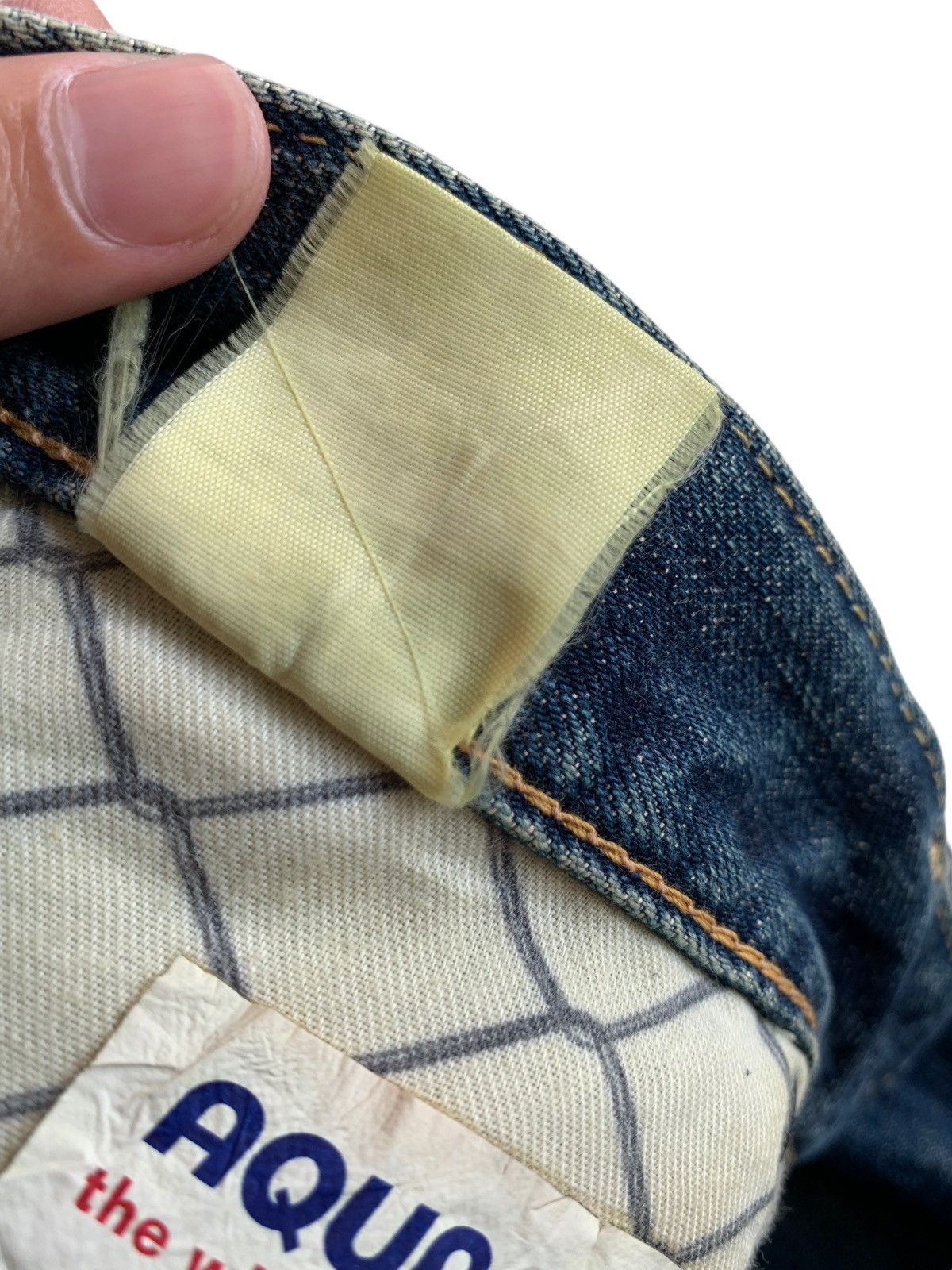 Kapital Underground Inc Nitraid Japanese Selvedge Jeans Denim ☠️ Size US 31 - 14 Thumbnail