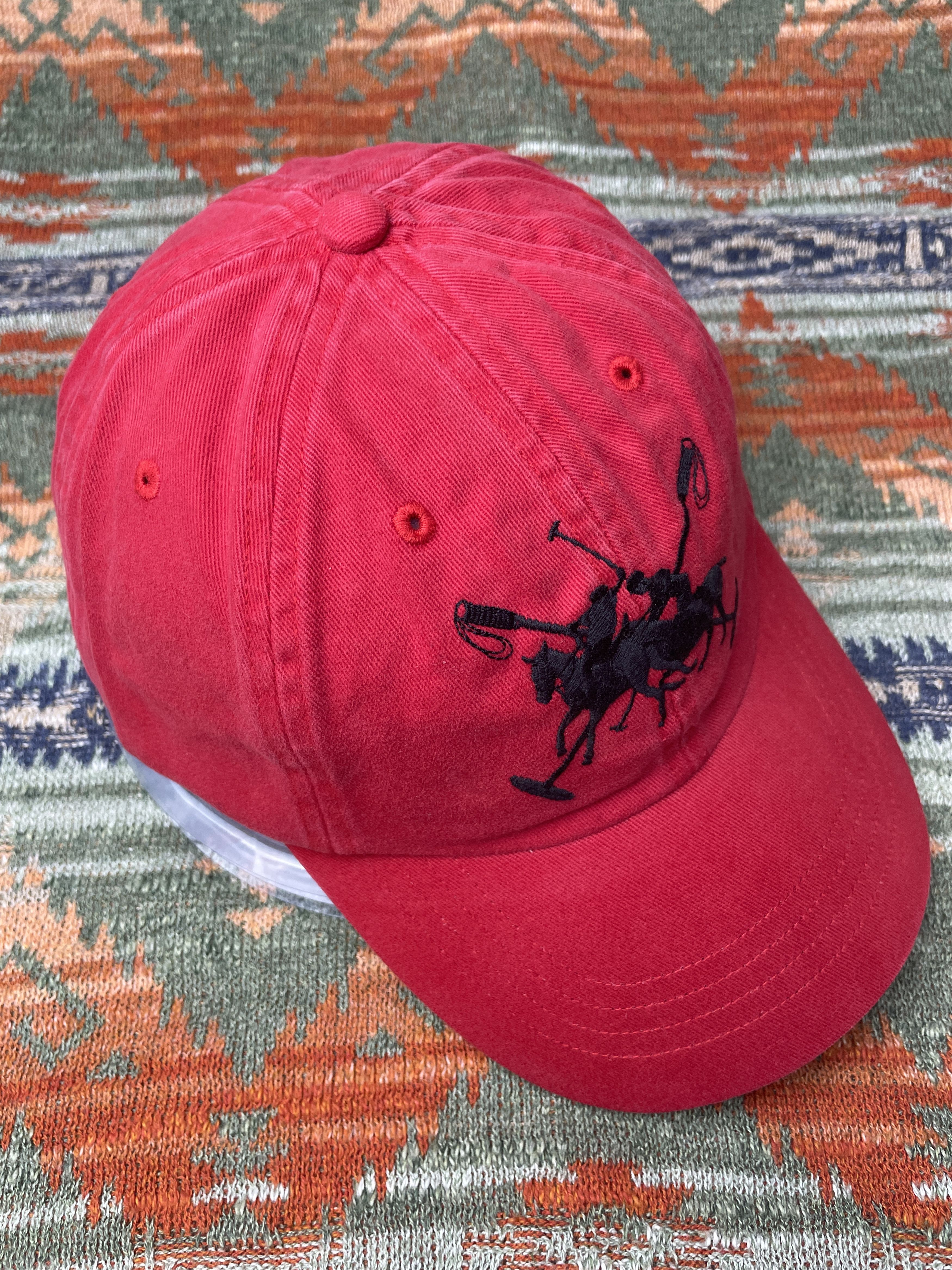 Polo Ralph Lauren Polo Ralph Lauren Rare Leather Baseball Hat cap Size ONE SIZE - 2 Thumbnail