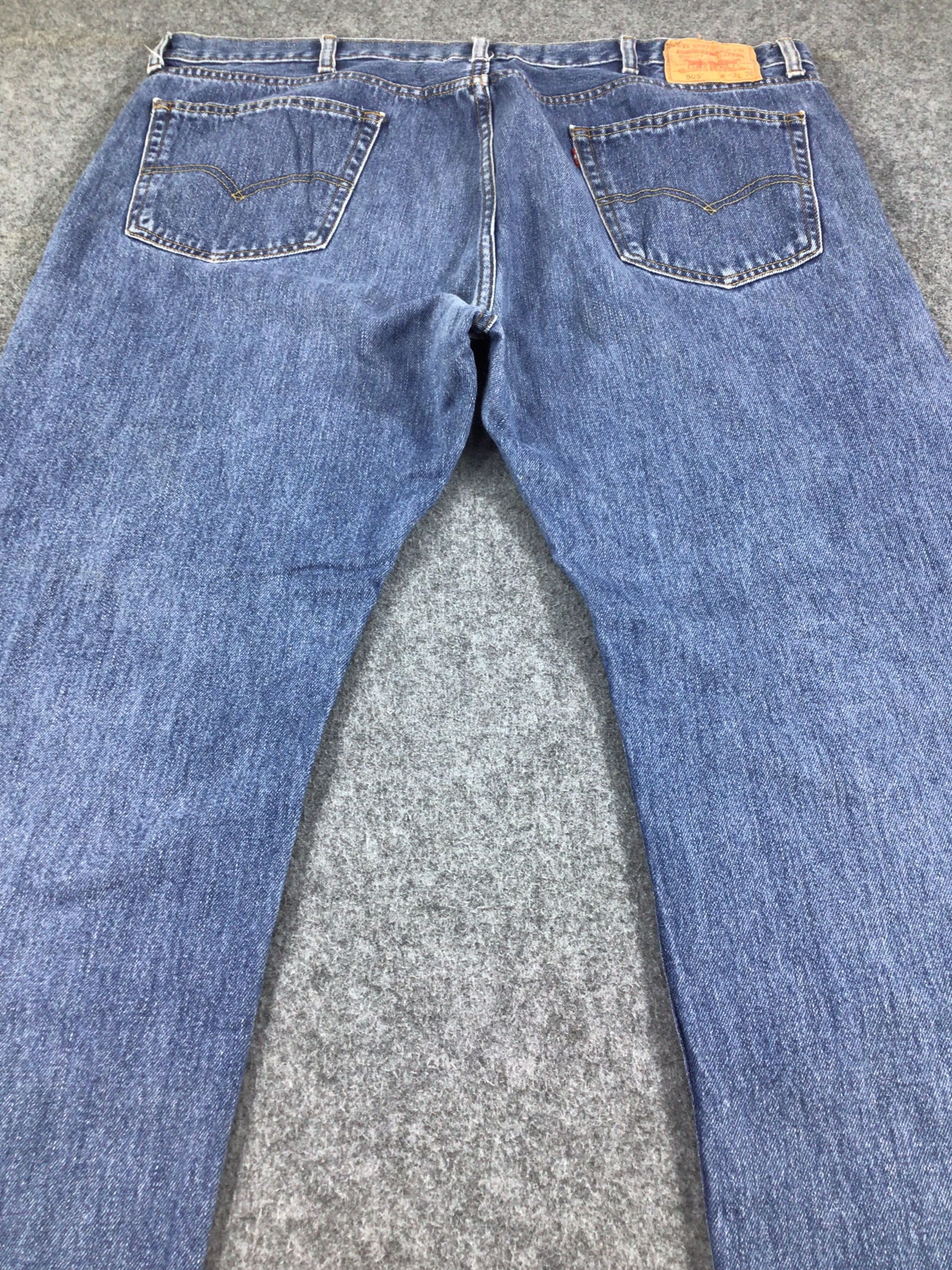 Levi's Vintage Levis 505 Jeans-J876 Size US 42 / EU 58 - 4 Thumbnail