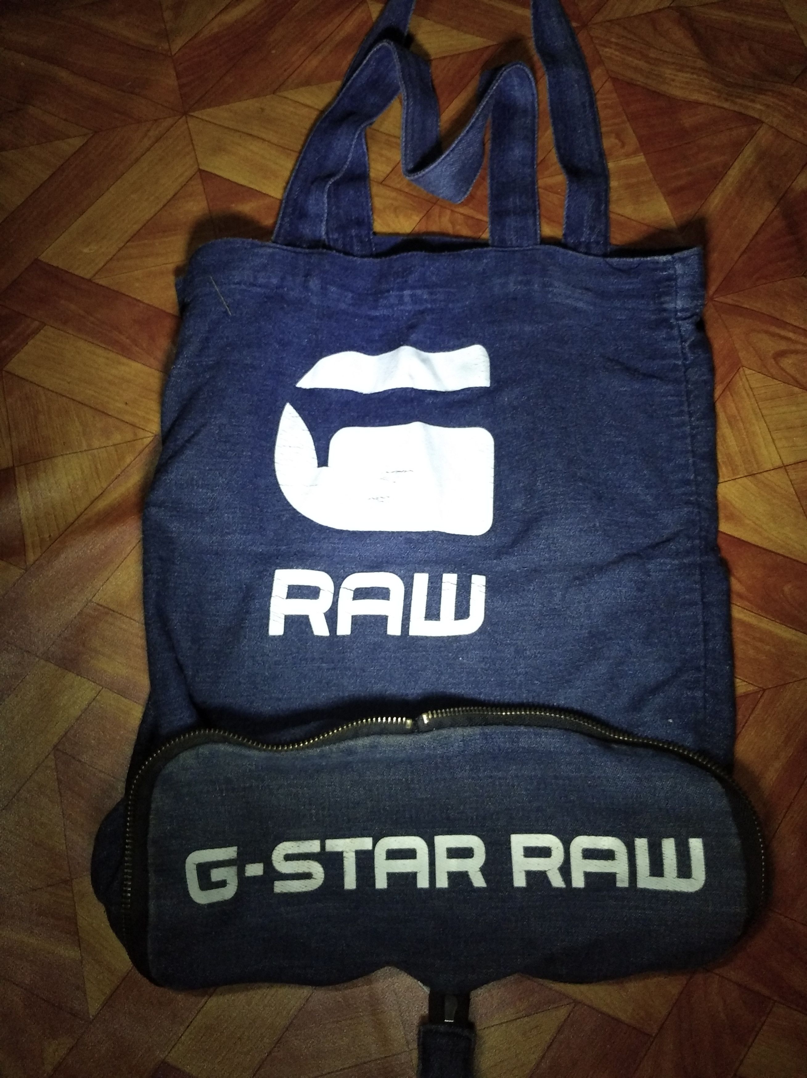 G-Star Gstar raw denim shoulder tote bag Size ONE SIZE - 1 Thumbnail