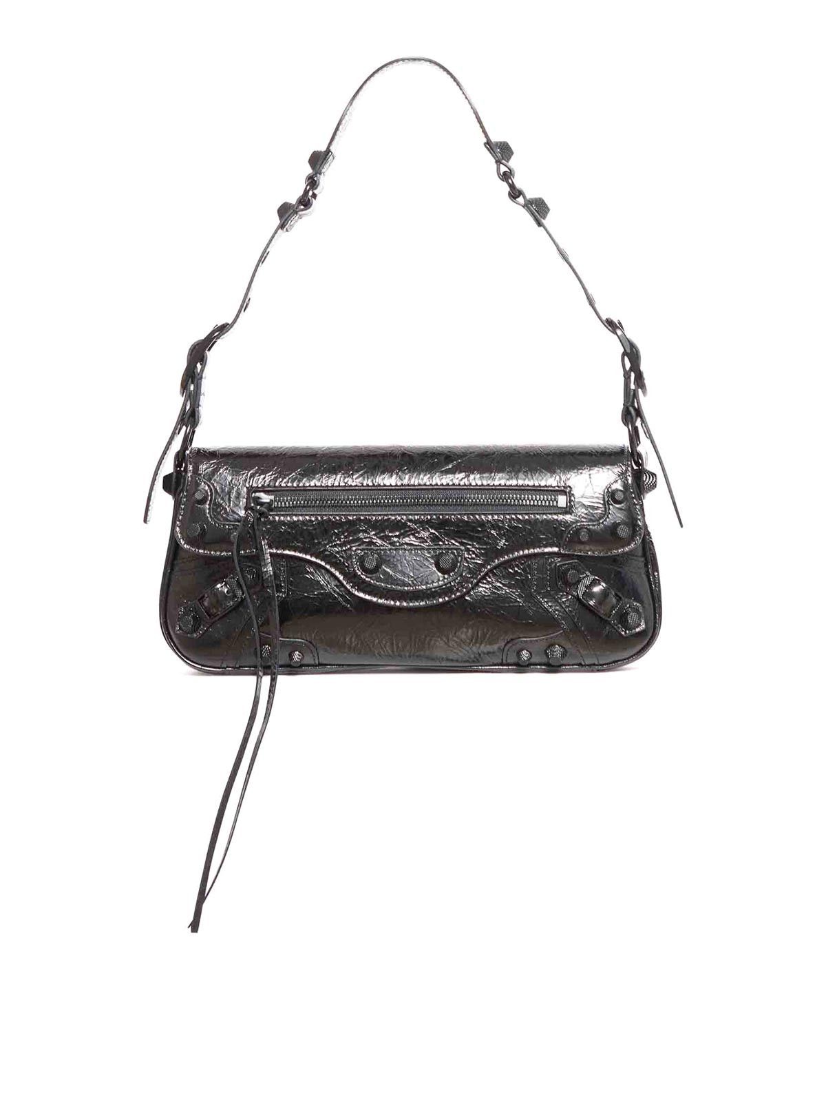Balenciaga o1srvl11e1125 Size: OS / Le Cagole Small Sling Bag in Black Size ONE SIZE - 1 Thumbnail