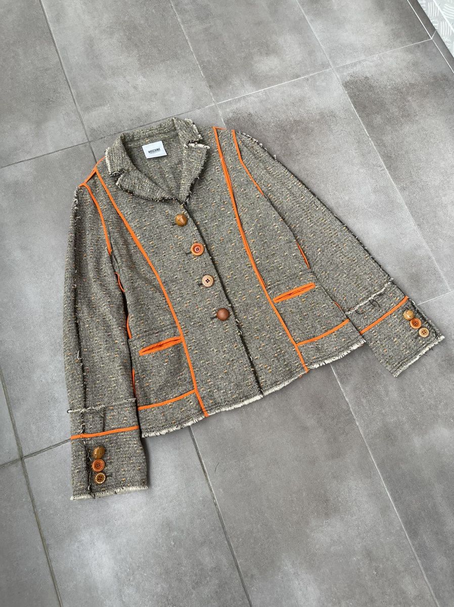 Moschino Moschino Cheapandchic Reworked Stitched Blazer Jacket Size M / US 6-8 / IT 42-44 - 3 Thumbnail
