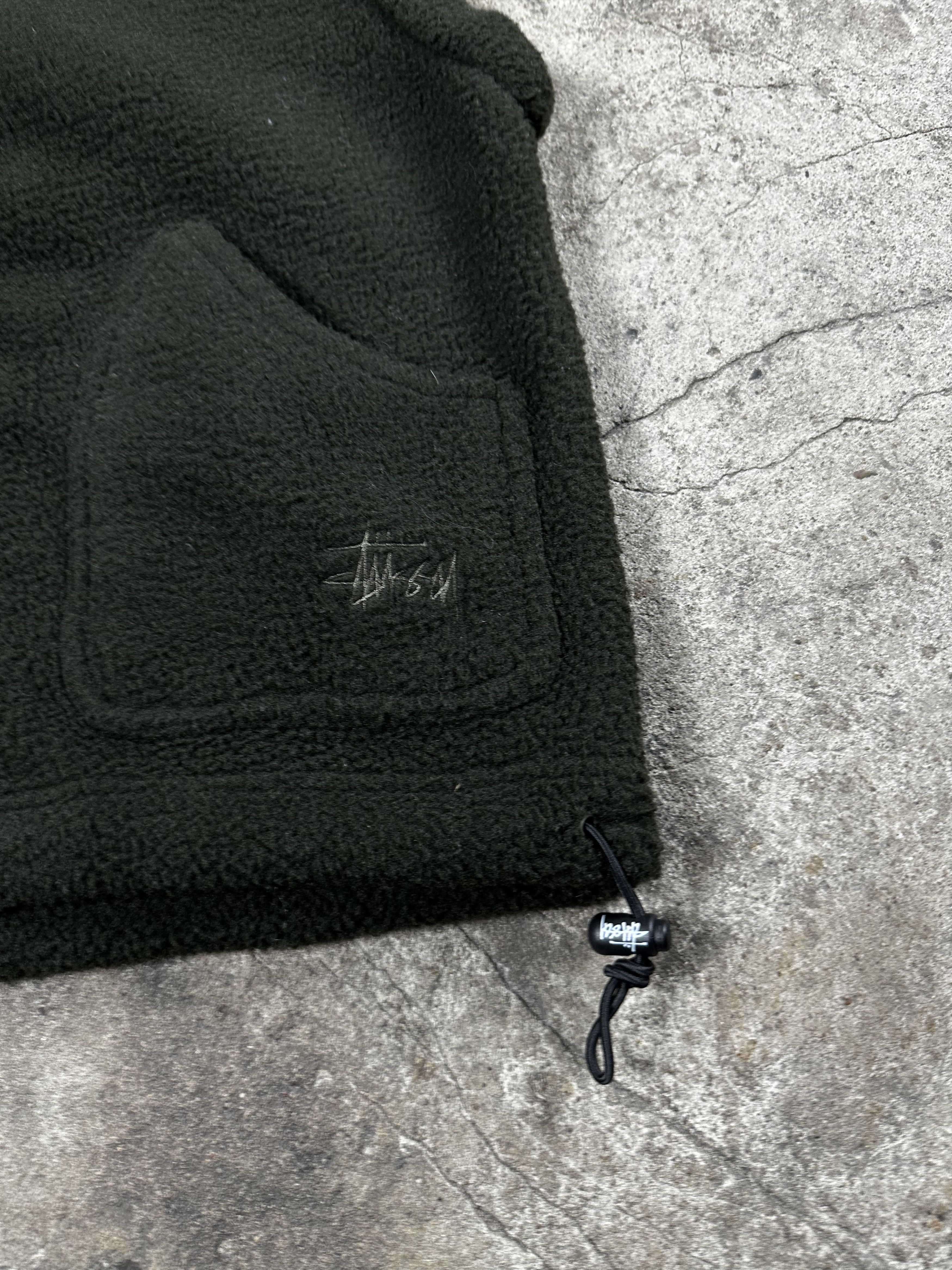 Stussy Vintage Stussy Fleece Sherpa Hooded Vest Size US S / EU 44-46 / 1 - 2 Thumbnail