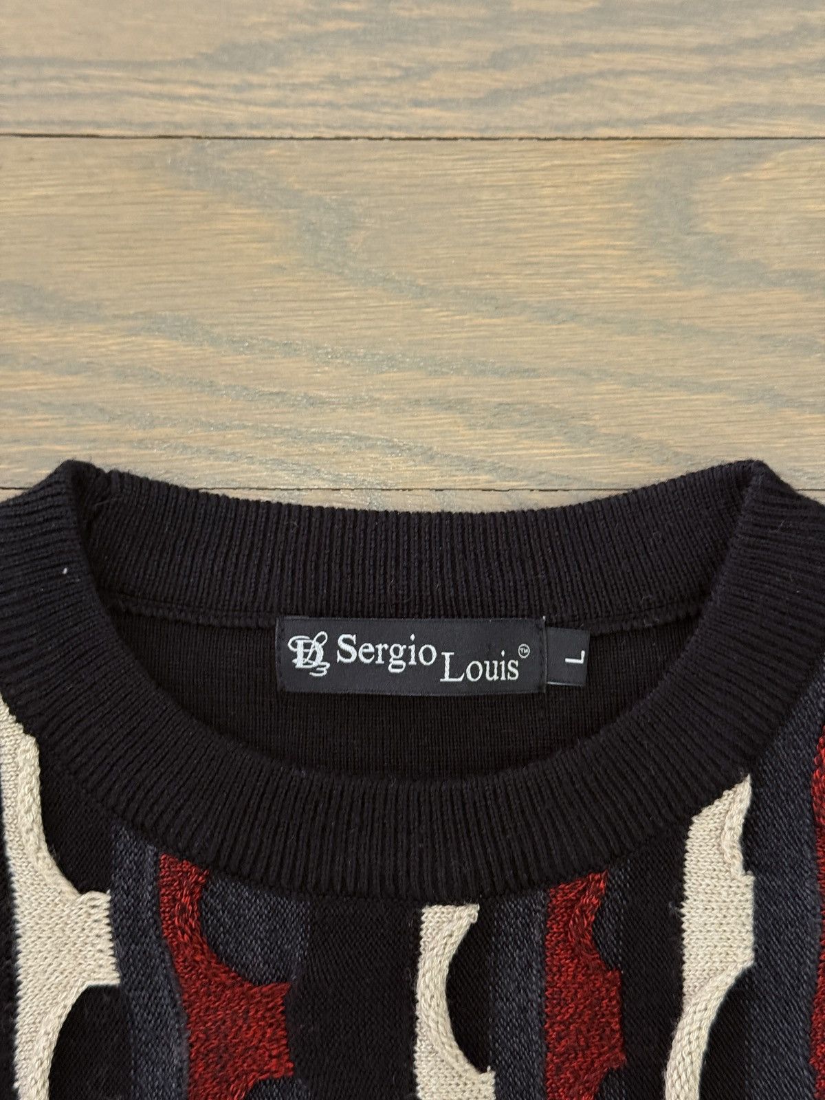 Other Vintage Sergio Louis Coogie Style Sweater Size US L / EU 52-54 / 3 - 2 Thumbnail