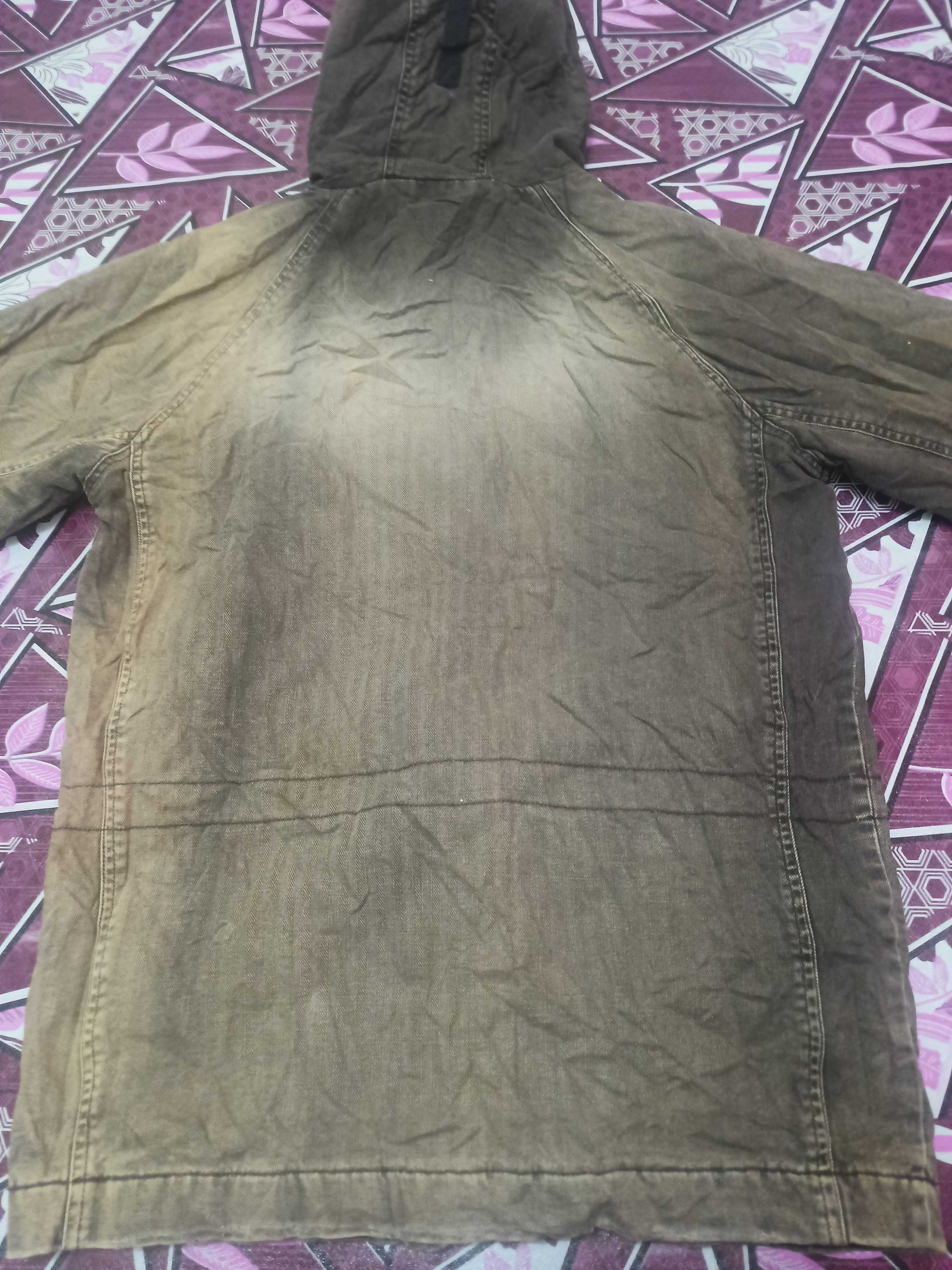 55DSL 55 DSL Sun faded Distressed Thrashed Denim Jacket Size US M / EU 48-50 / 2 - 19 Thumbnail