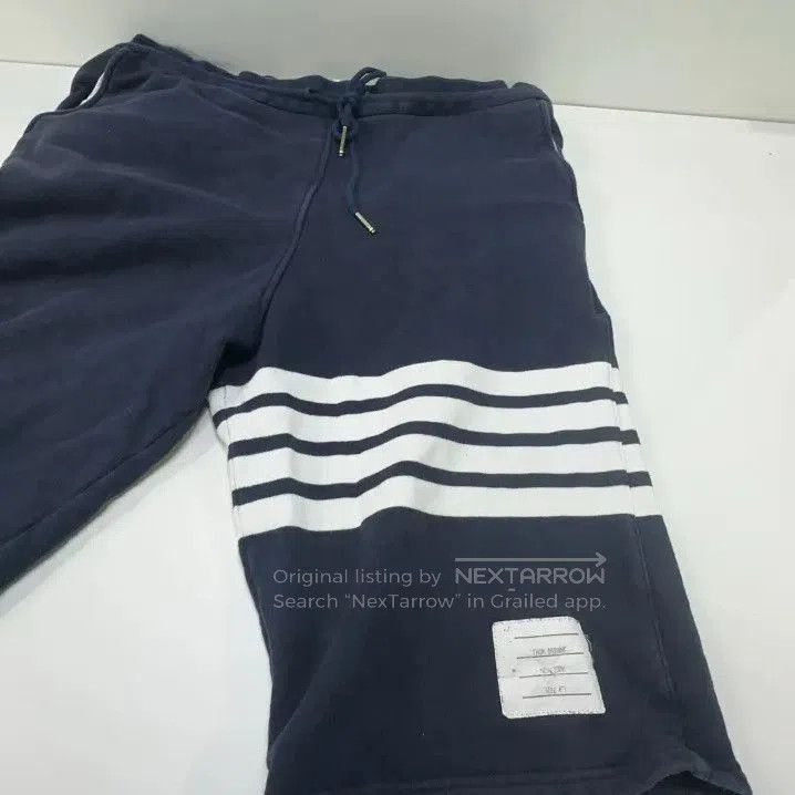 Thom Browne Thom Browne Classic Stripe Sweatpants for Men. Size US 30 / EU 46 - 4 Thumbnail