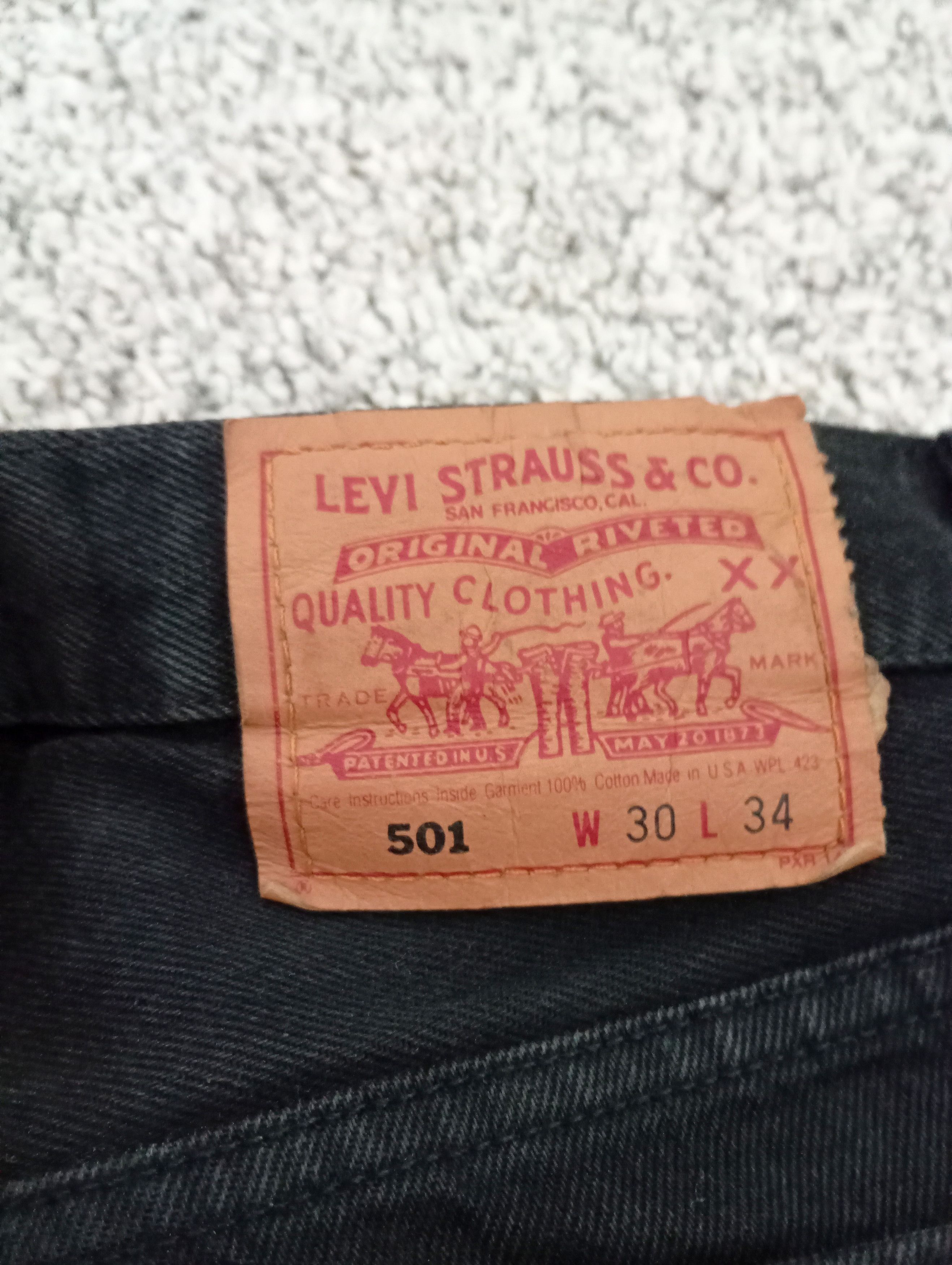 Levi's Levi's 501 Made in USA Vintage Denim Pants Jeans Size US 30 / EU 46 - 7 Thumbnail