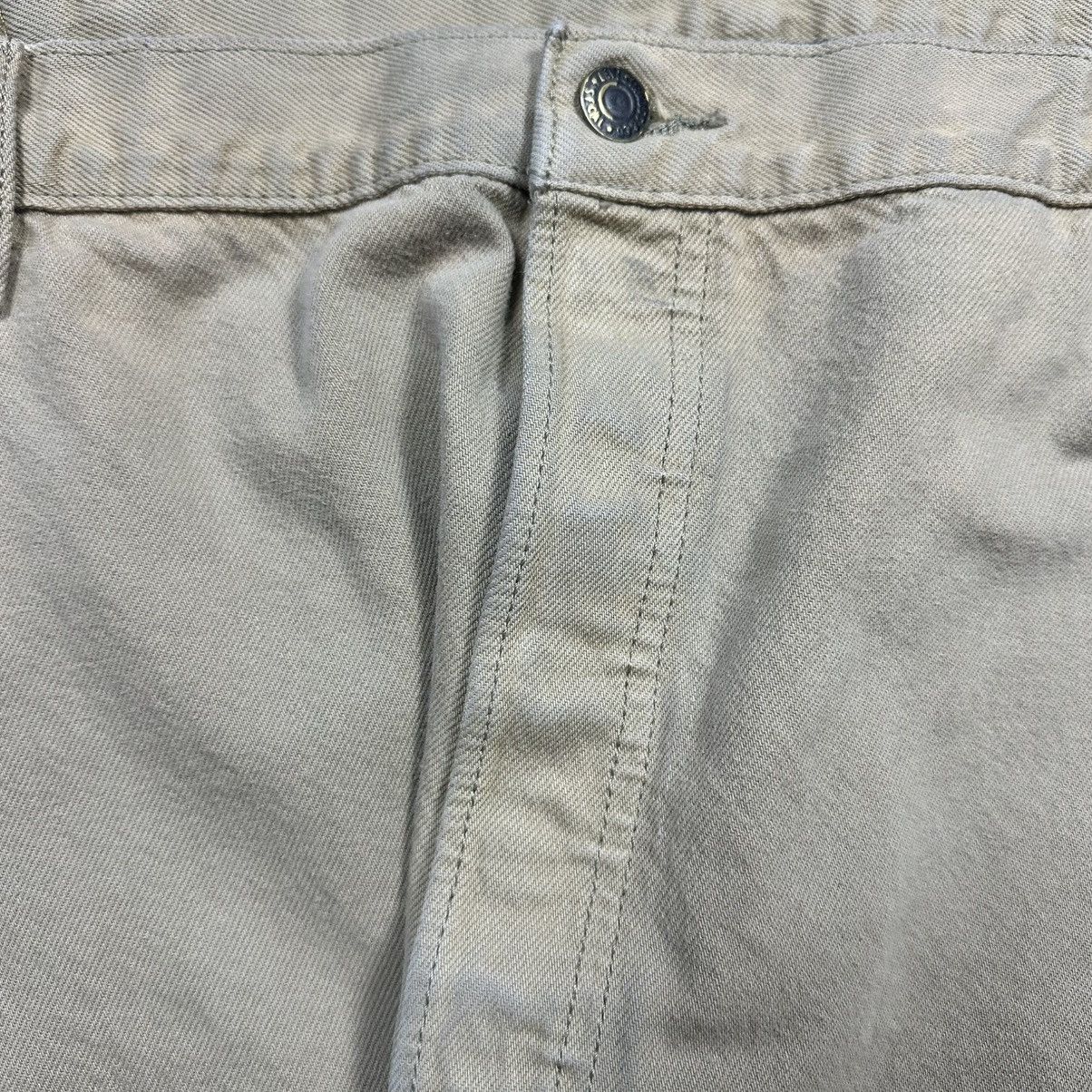 Levi's Vintage Y2K Khaki Levis 501 XX Denim Baggy Skater Jeans Size US 44 / EU 60 - 10 Thumbnail