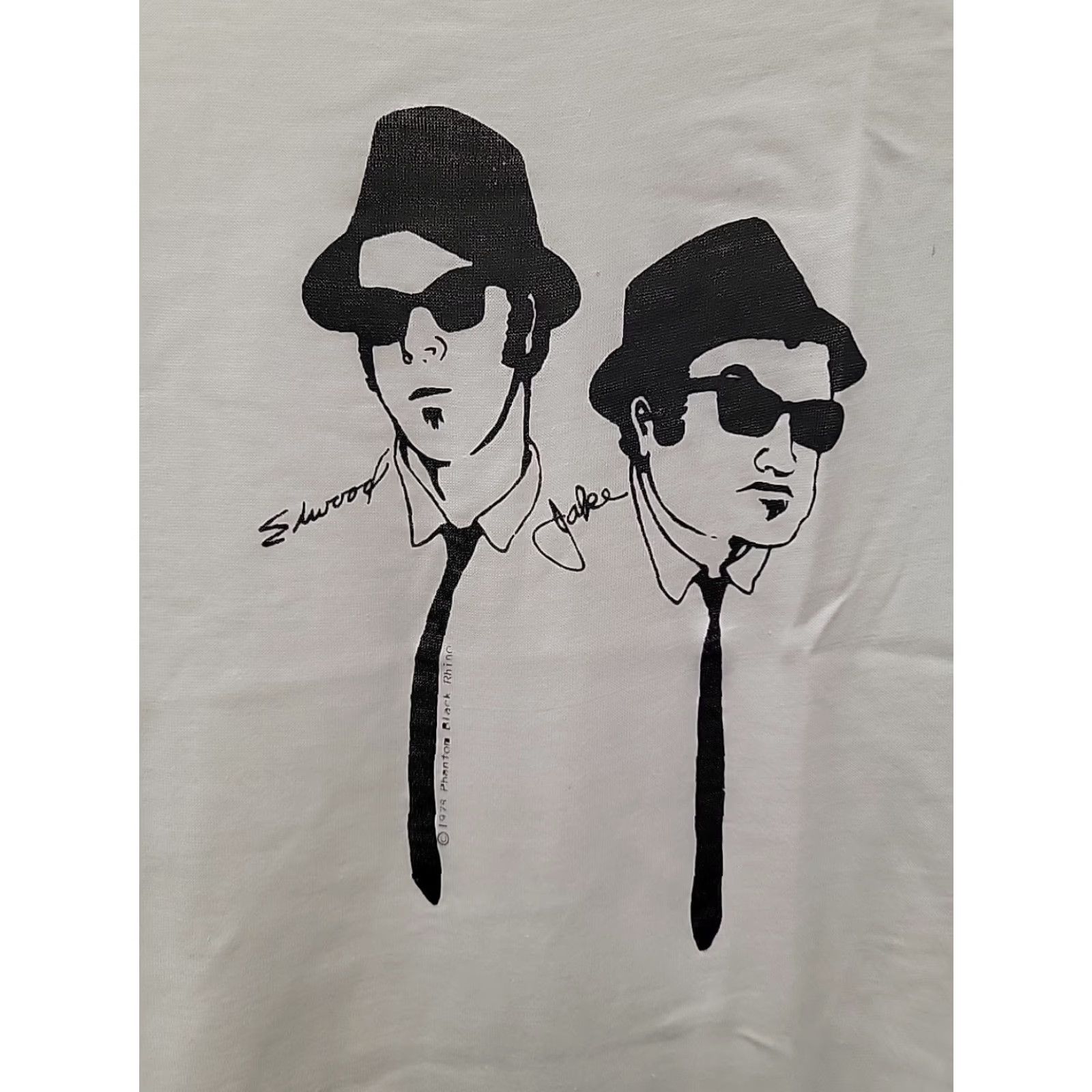 Elwood VINTAGE Blues Brothers Movie T-Shirt Mens Small Size US S / EU 44-46 / 1 - 2 Thumbnail
