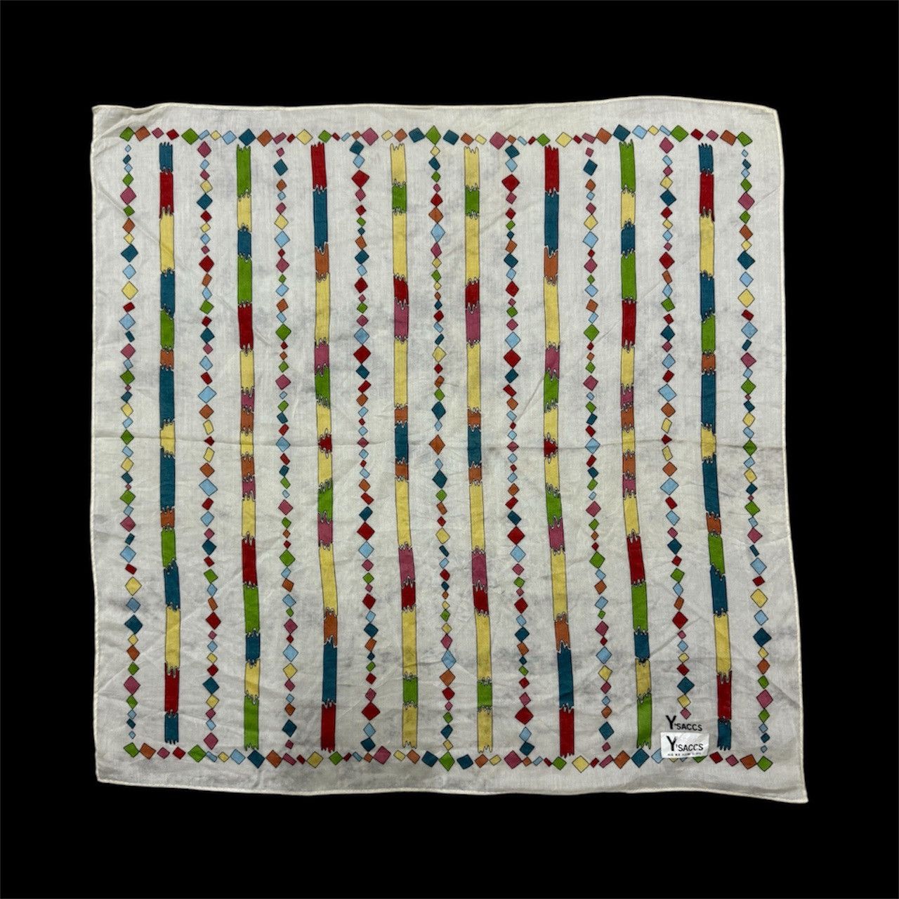 Yohji Yamamoto Vintage Y’saccs Yohji Yamamoto Handkerchief/PocketSquares Size ONE SIZE - 2 Thumbnail