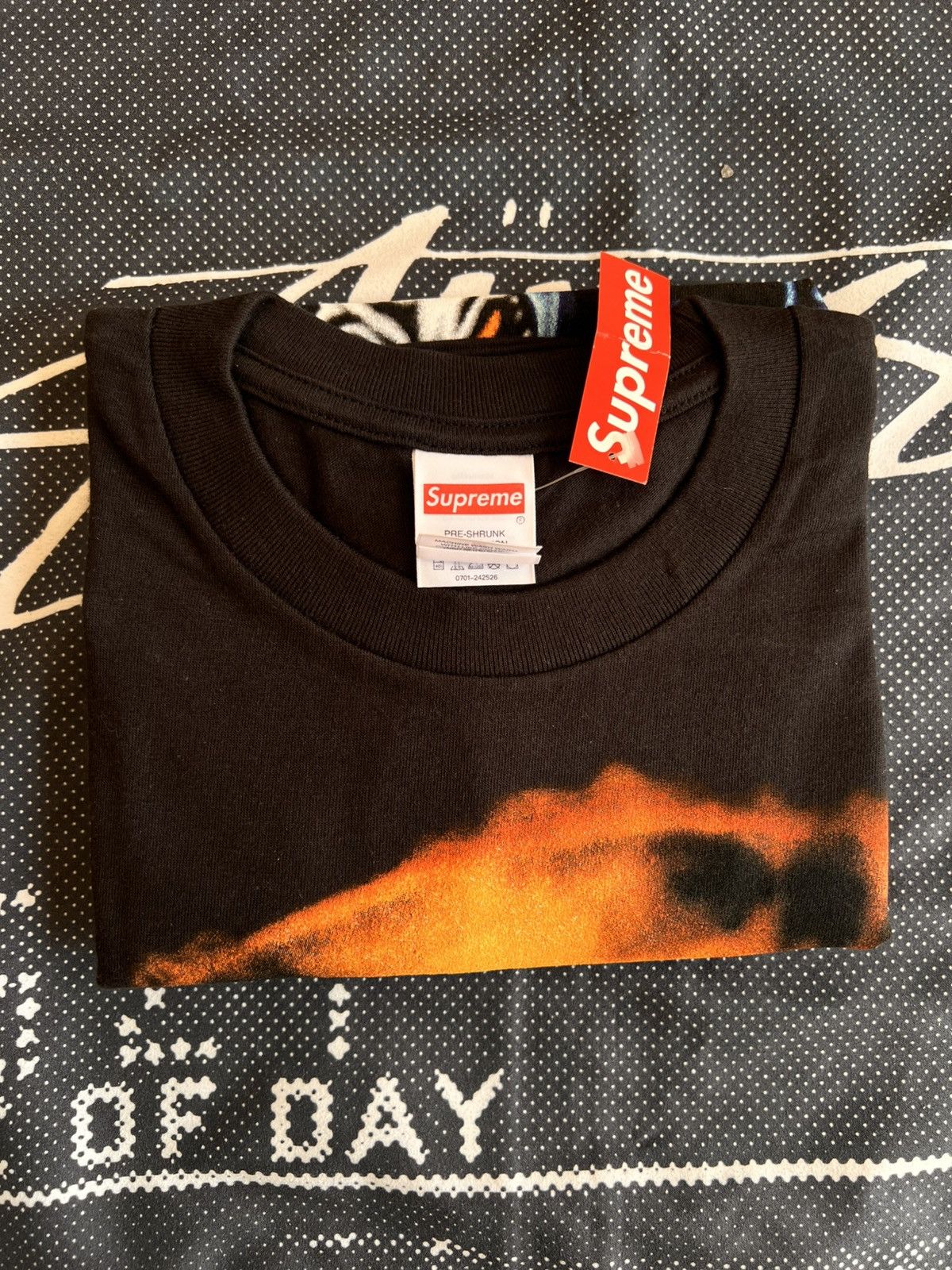 Supreme M Supreme Grim Reaper Tee Black t-shirt skeleton flames pray Size US M / EU 48-50 / 2 - 20 Thumbnail