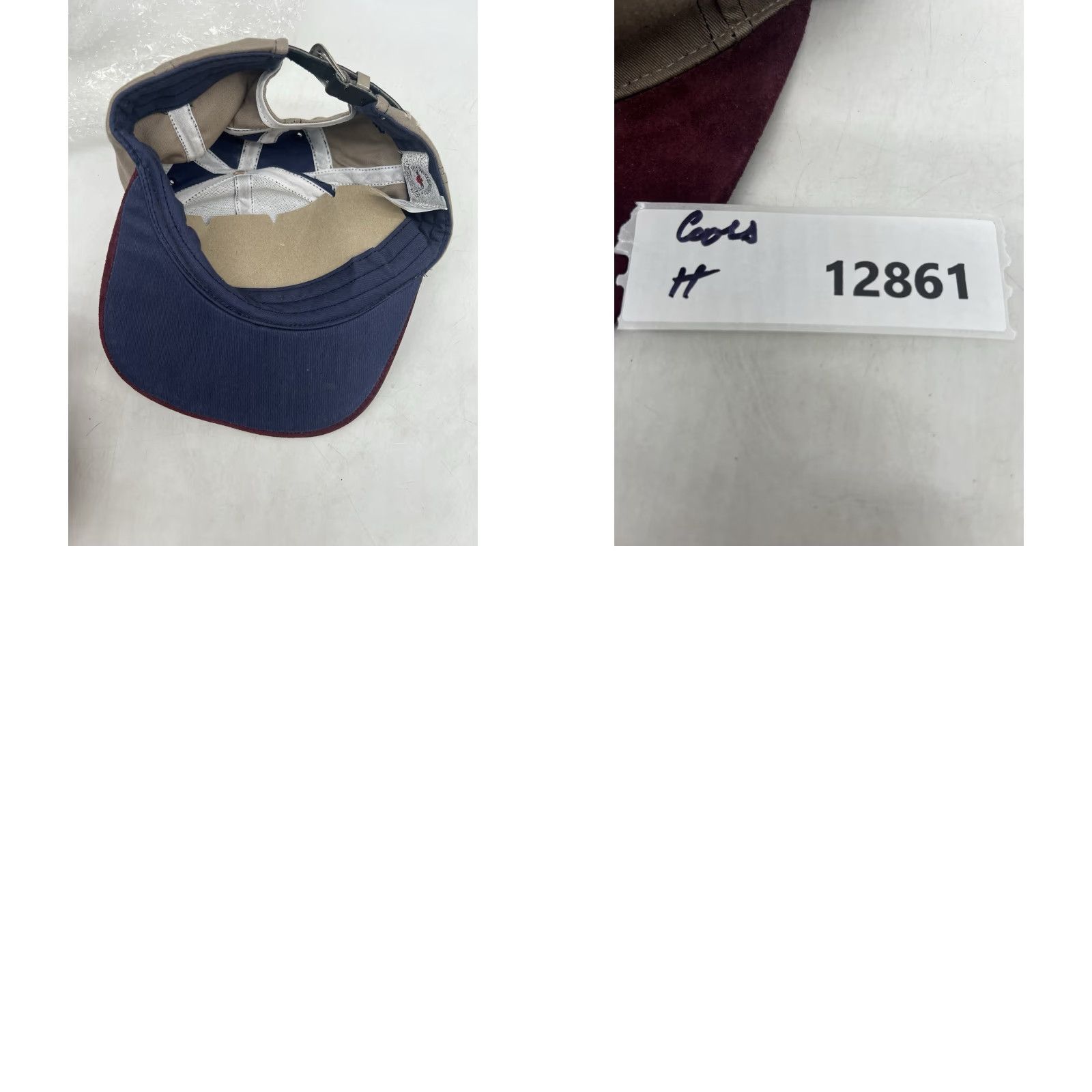 Vintage VINTAGE Coors Rodeo Harness Belt Adjust Hat RARE! Wrap Around 90s NWT Size ONE SIZE - 8 Thumbnail
