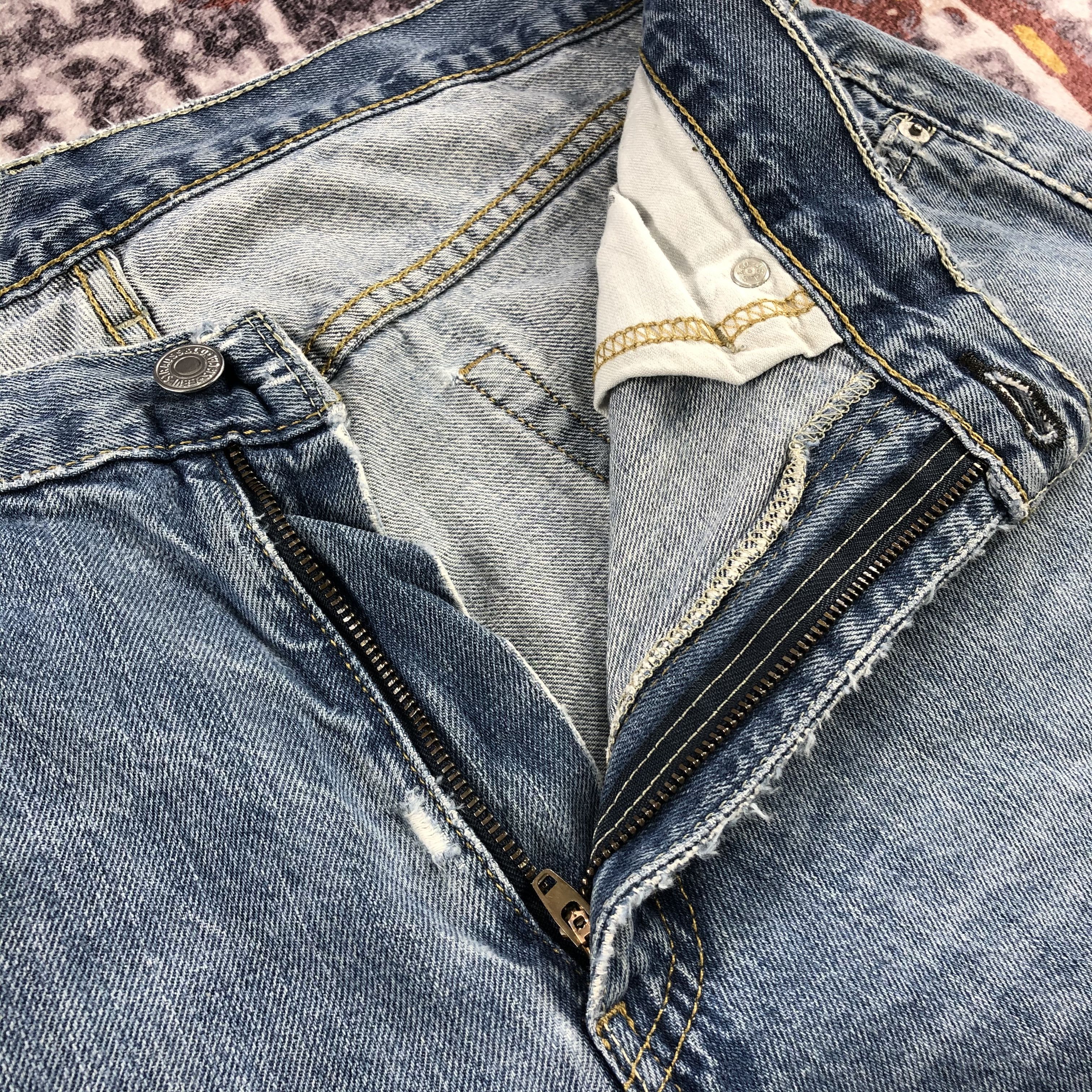 Levi's × Vintage Vintage Blue Wash Levis Jeans-JM2457 Size US 36 / EU 52 - 12 Thumbnail