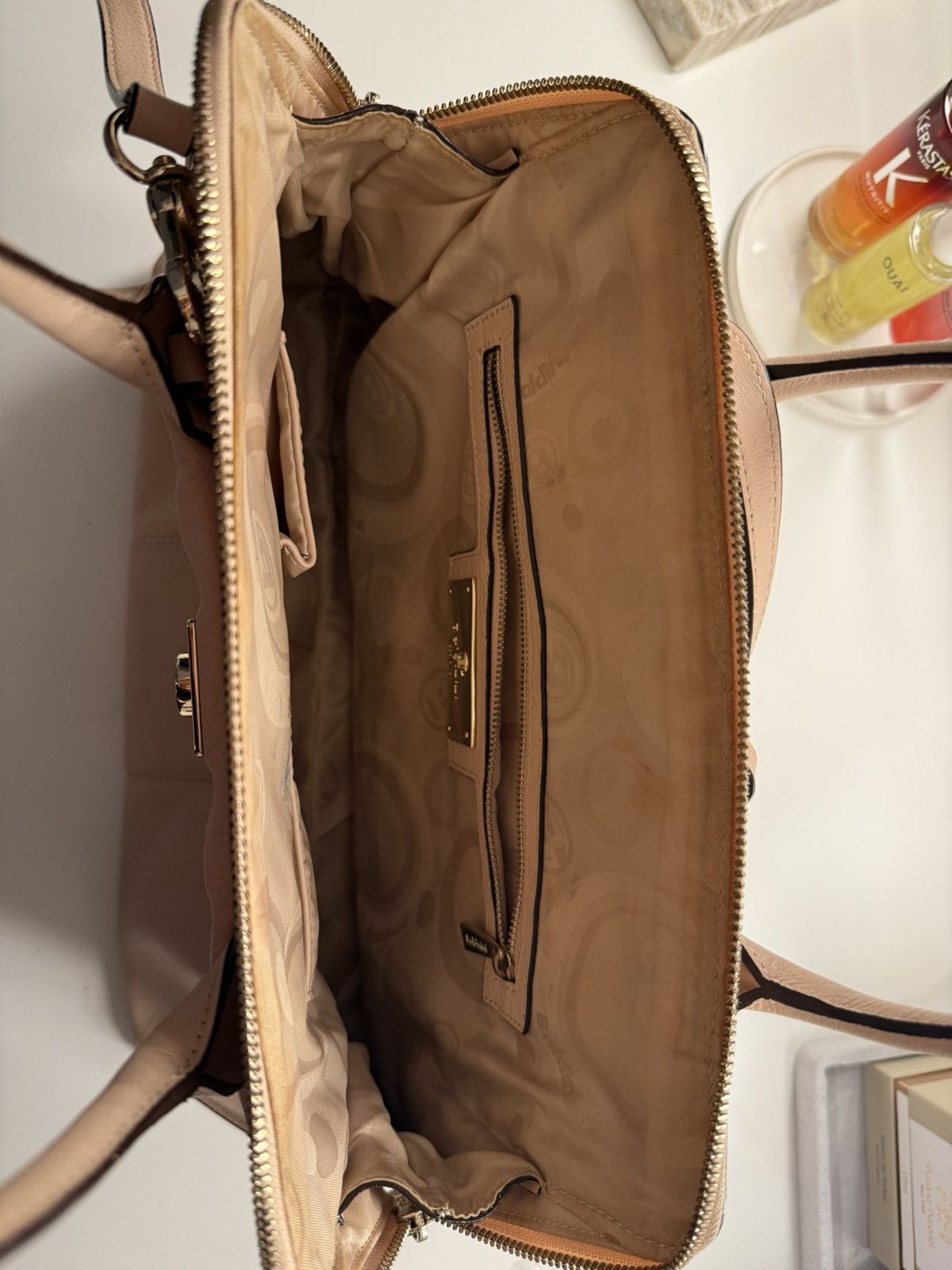 Baldinini Baldinini cream leather handbag Size ONE SIZE - 6 Thumbnail