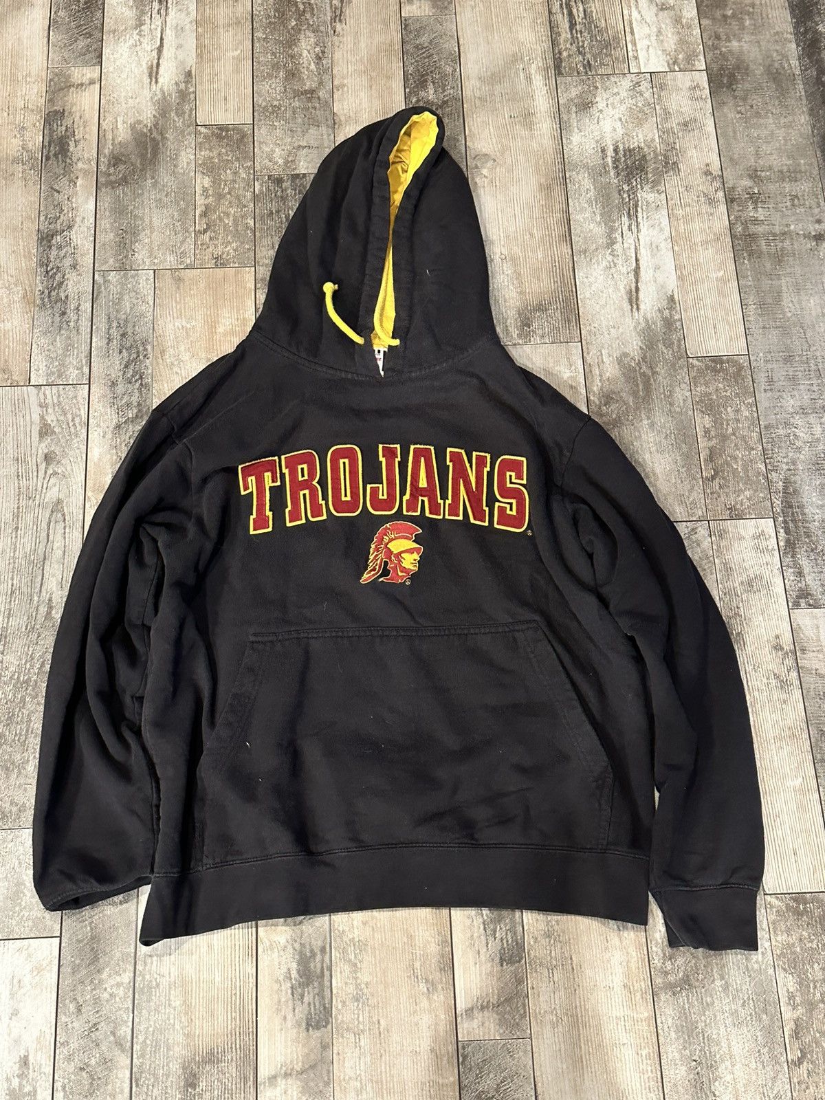 Foot Locker Rare Vintage USC Trojans Footlocker Exclusive Hoodie Size US L / EU 52-54 / 3 - 1 Thumbnail