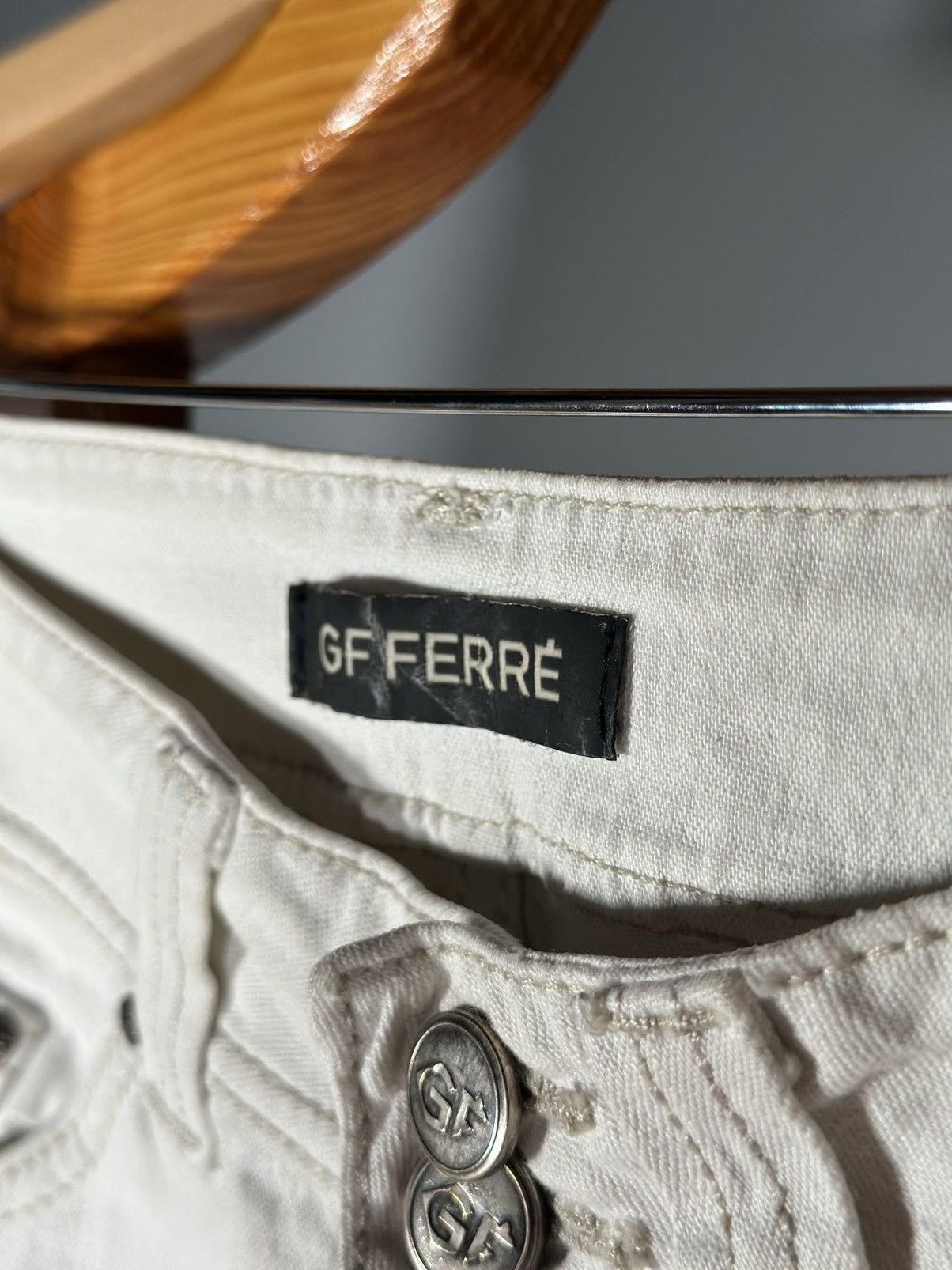 Gianfranco Ferre Gianfranco Ferre denim Jeans 🔥 vntg rare 90s Size 28" / US 6 / IT 42 - 12 Thumbnail
