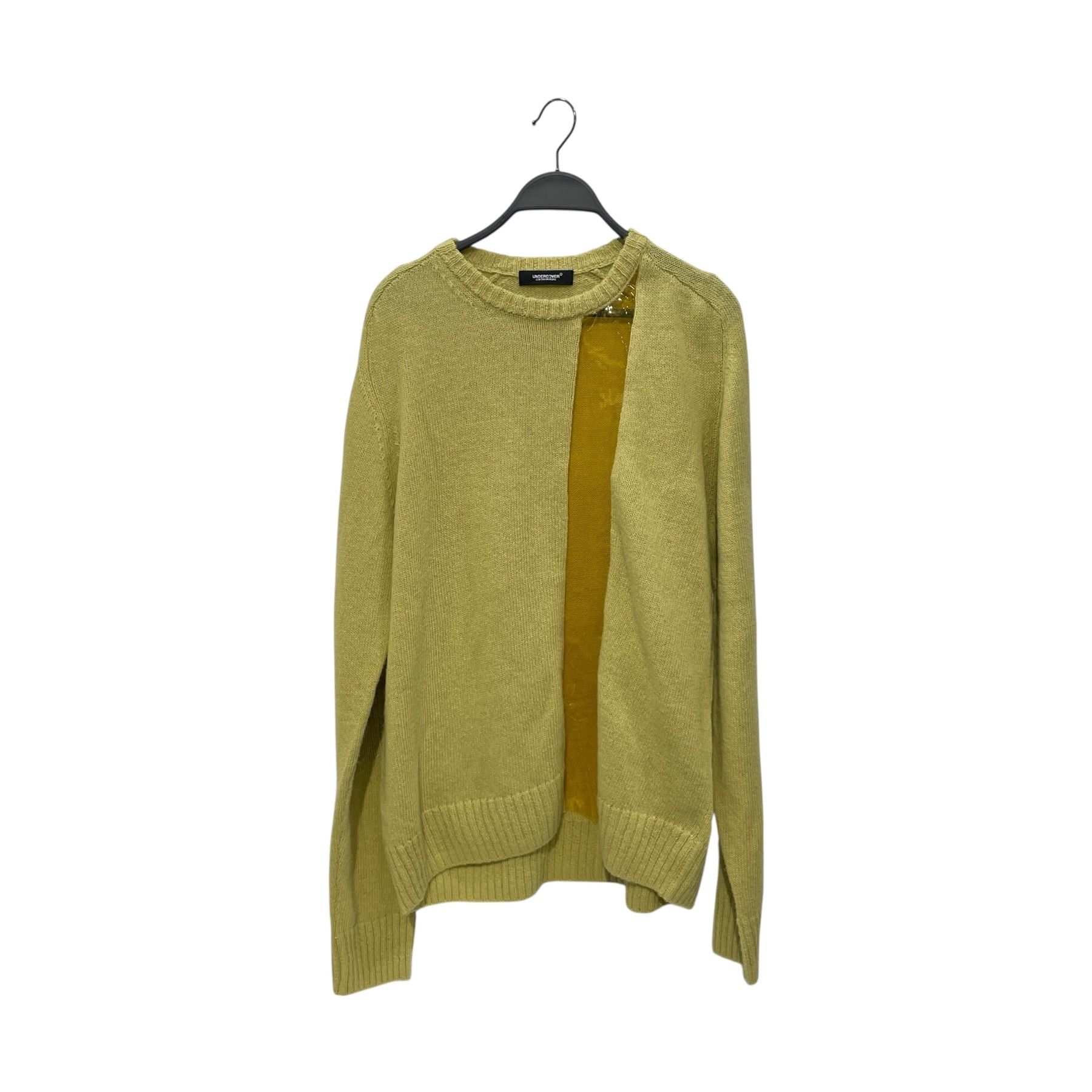 Undercover Clear Paneled Wool Knit Sweater Size US XXL / EU 58 / 5 - 1 Thumbnail