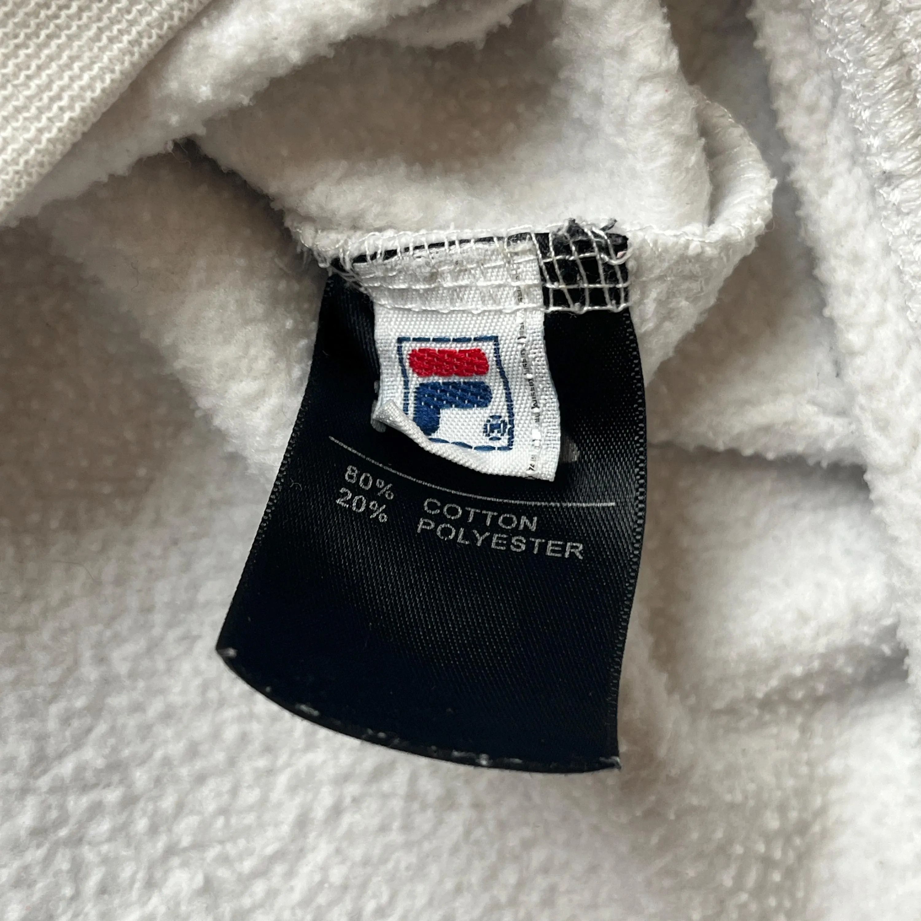 Fila Fila White Logo Sweatshirt Size US L / EU 52-54 / 3 - 5 Thumbnail