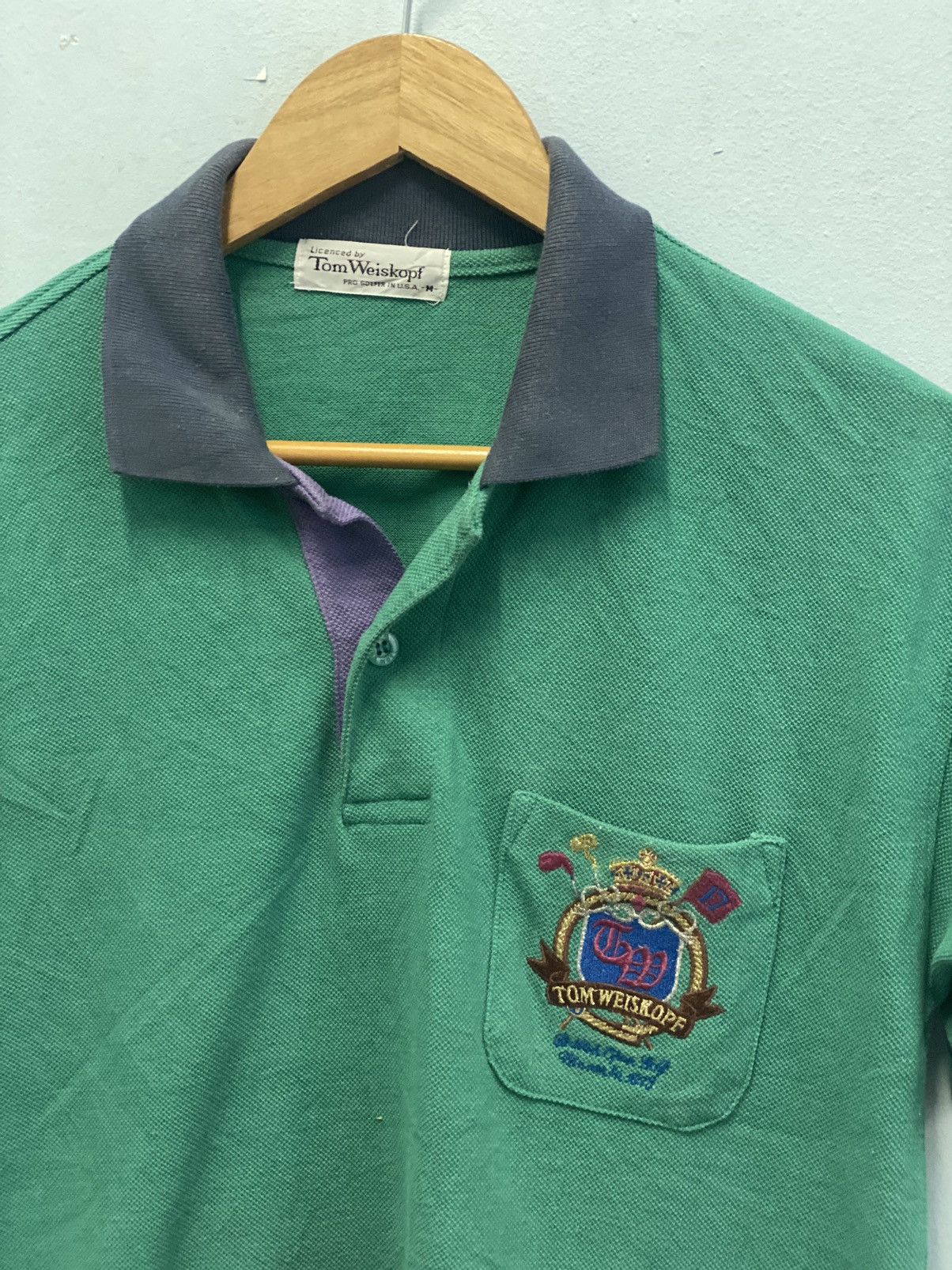Designer × Vintage Vintage Tom weiskopf Pro Golf in usa colar tee 🚀 Size US M / EU 48-50 / 2 - 2 Thumbnail