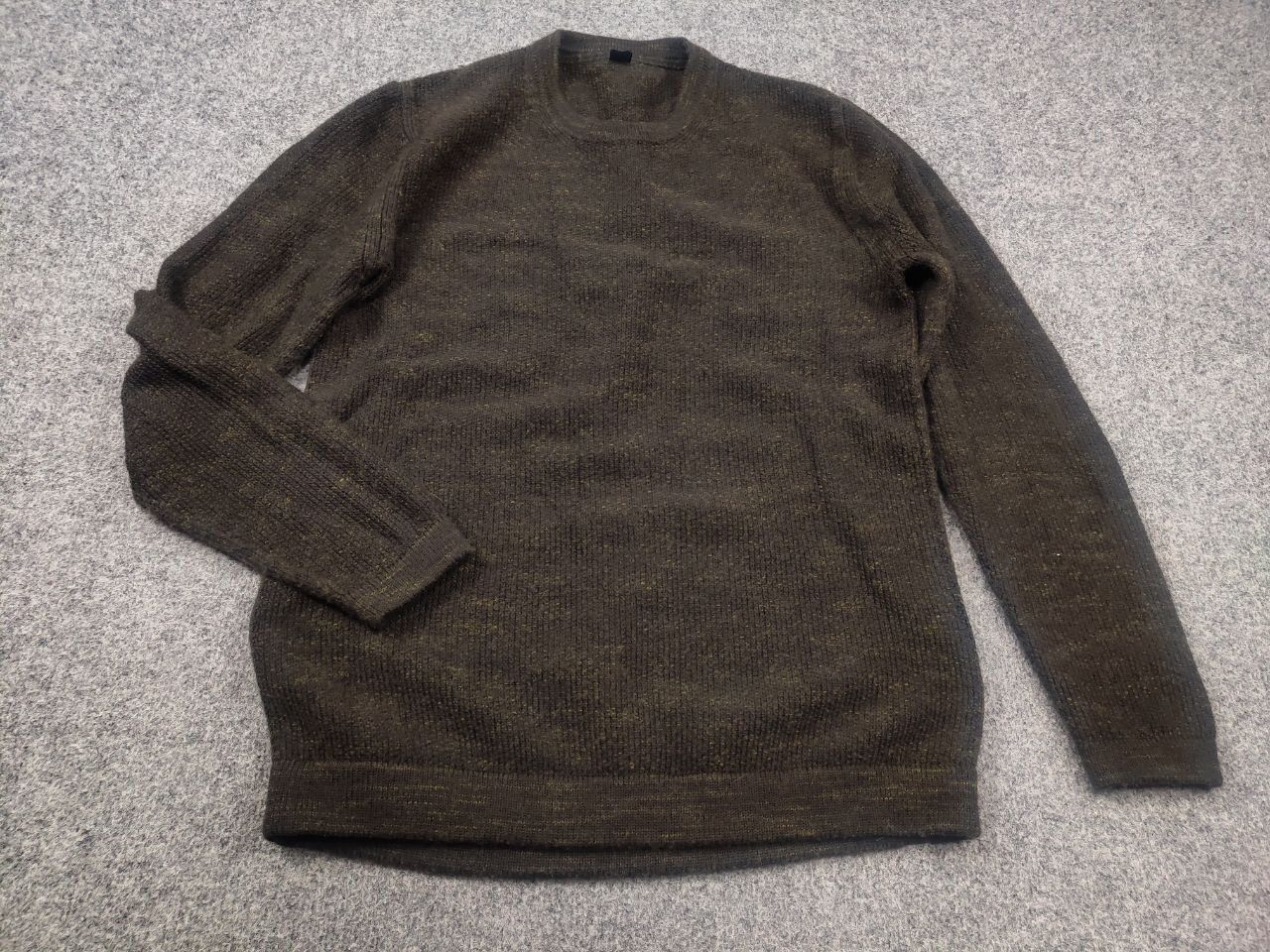 Lululemon lululemon textured knit classic crew neck sweater Dark Green Size US M / EU 48-50 / 2 - 3 Thumbnail