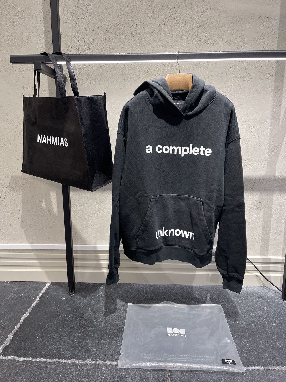 Nahmias Limited-Edition Nahmias x Timothée Chalamet Hoodie Black | L Size US L / EU 52-54 / 3 - 1 Thumbnail