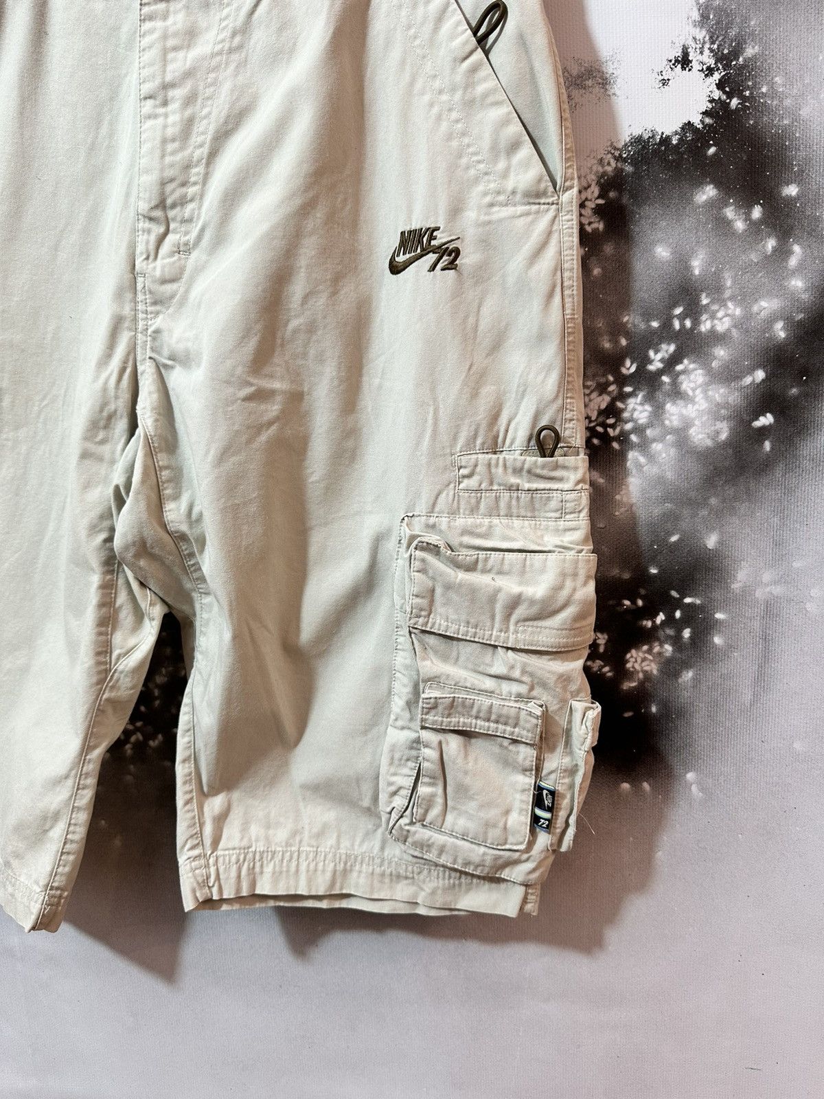 Nike × Vintage Vintage Nike Cargo Shorts Travis Style Y2K Size US 36 / EU 52 - 3 Thumbnail