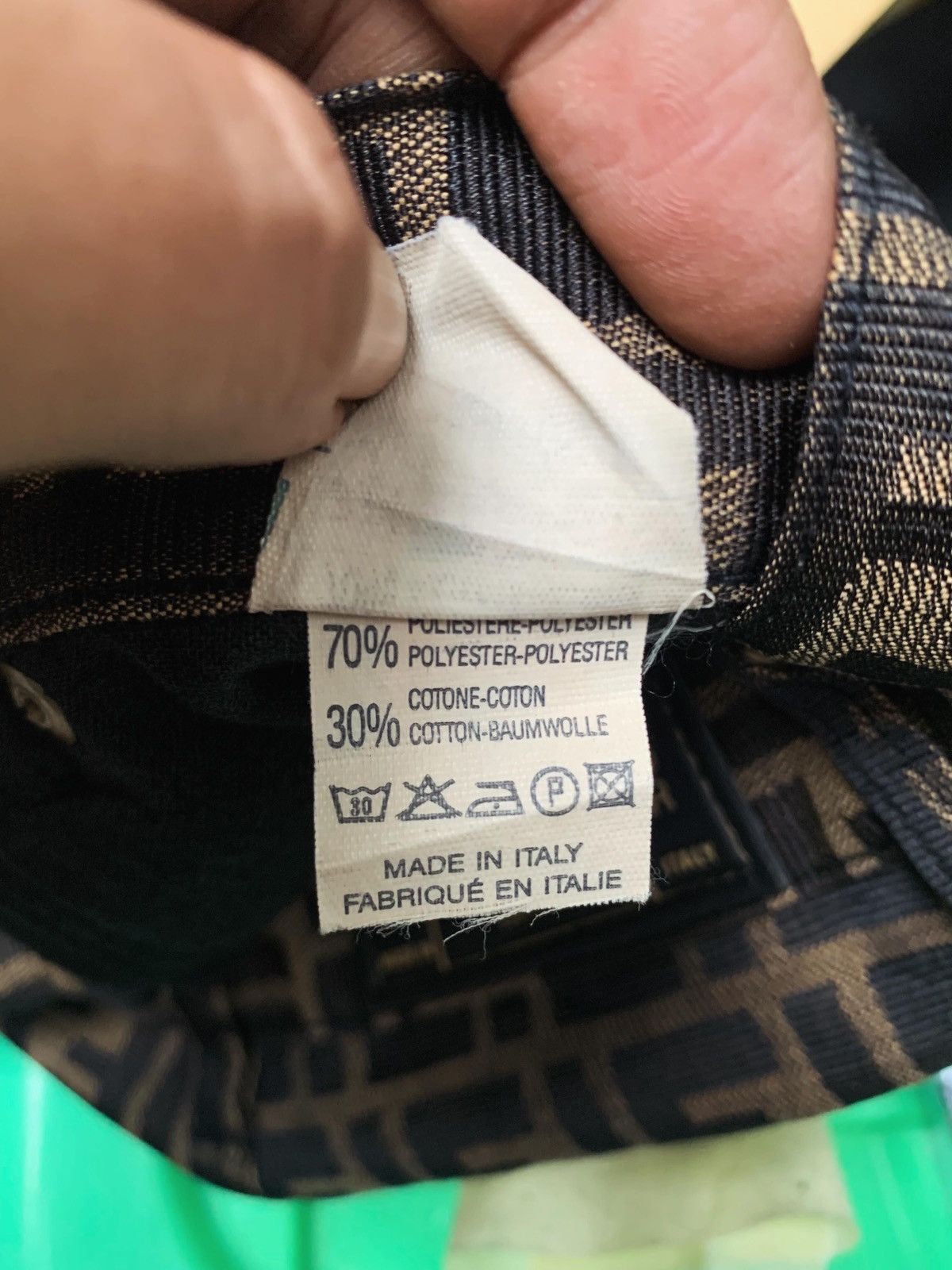 Fendi Vintage Fendi Monogram Pants Size US 29 - 9 Thumbnail