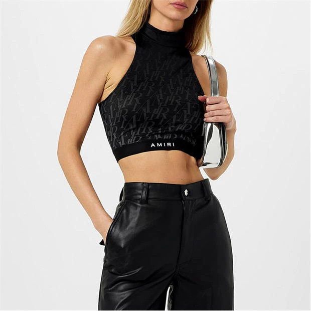 Amiri o1g2r1mq0824 Top in Black Size M / US 6-8 / IT 42-44 - 3 Thumbnail