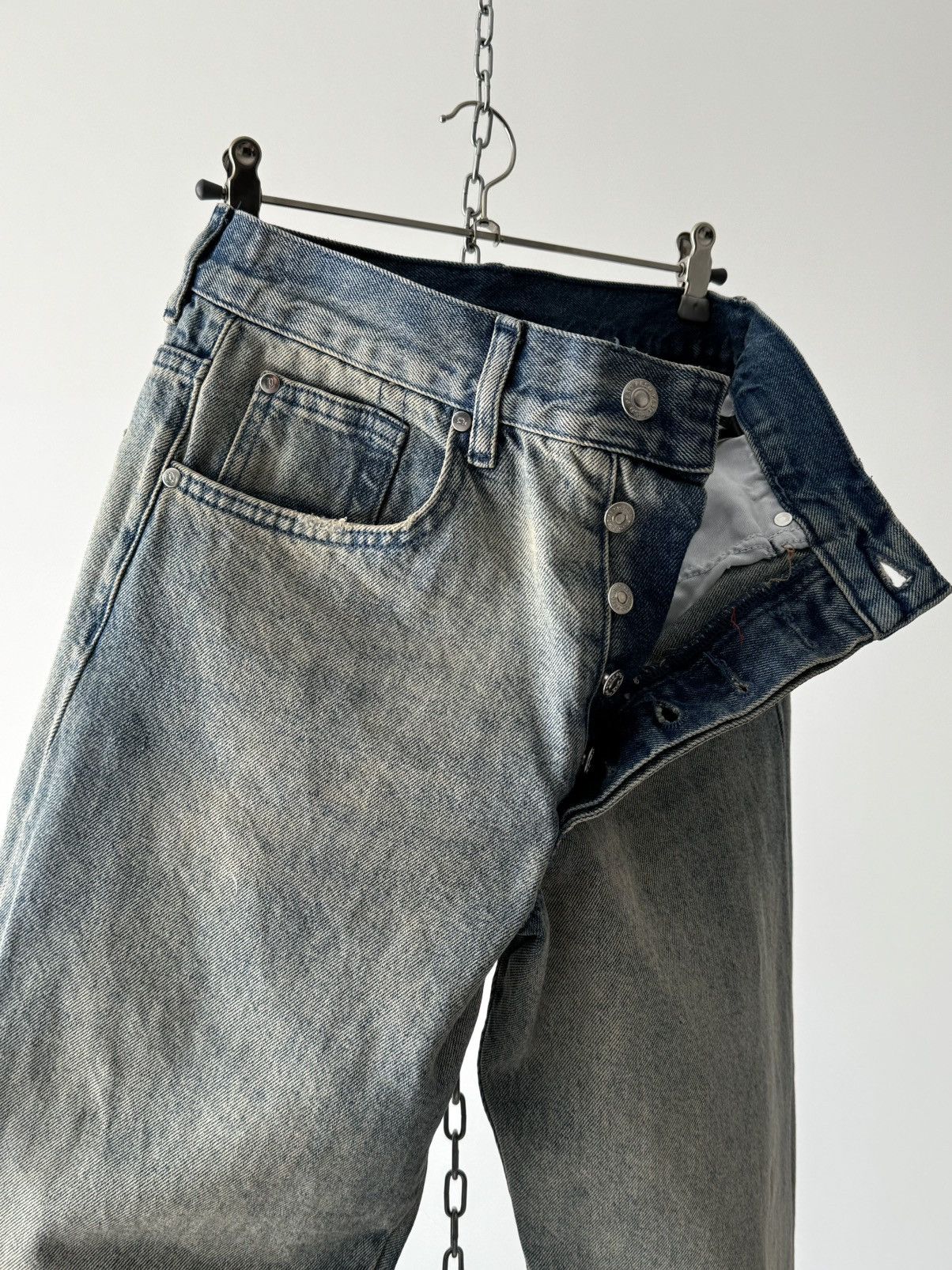 Peso Peso Acid Wash Jeans Pants Size US 30 / EU 46 - 2 Thumbnail