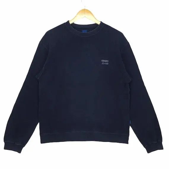 Kenzo Vtg KENZO PARIS JEANS Floral Crewneck Sweatshirt Pullover Size M / US 6-8 / IT 42-44 - 5 Thumbnail