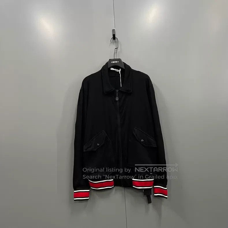 Givenchy Givenchy Striped Hem Knit Jacket - Size M Size US M / EU 48-50 / 2 - 1 Thumbnail