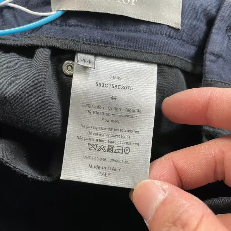 Dior Dior Dark blue workwear shorts 2502-Nextarrow Size US 28 / EU 44 - 4 Thumbnail