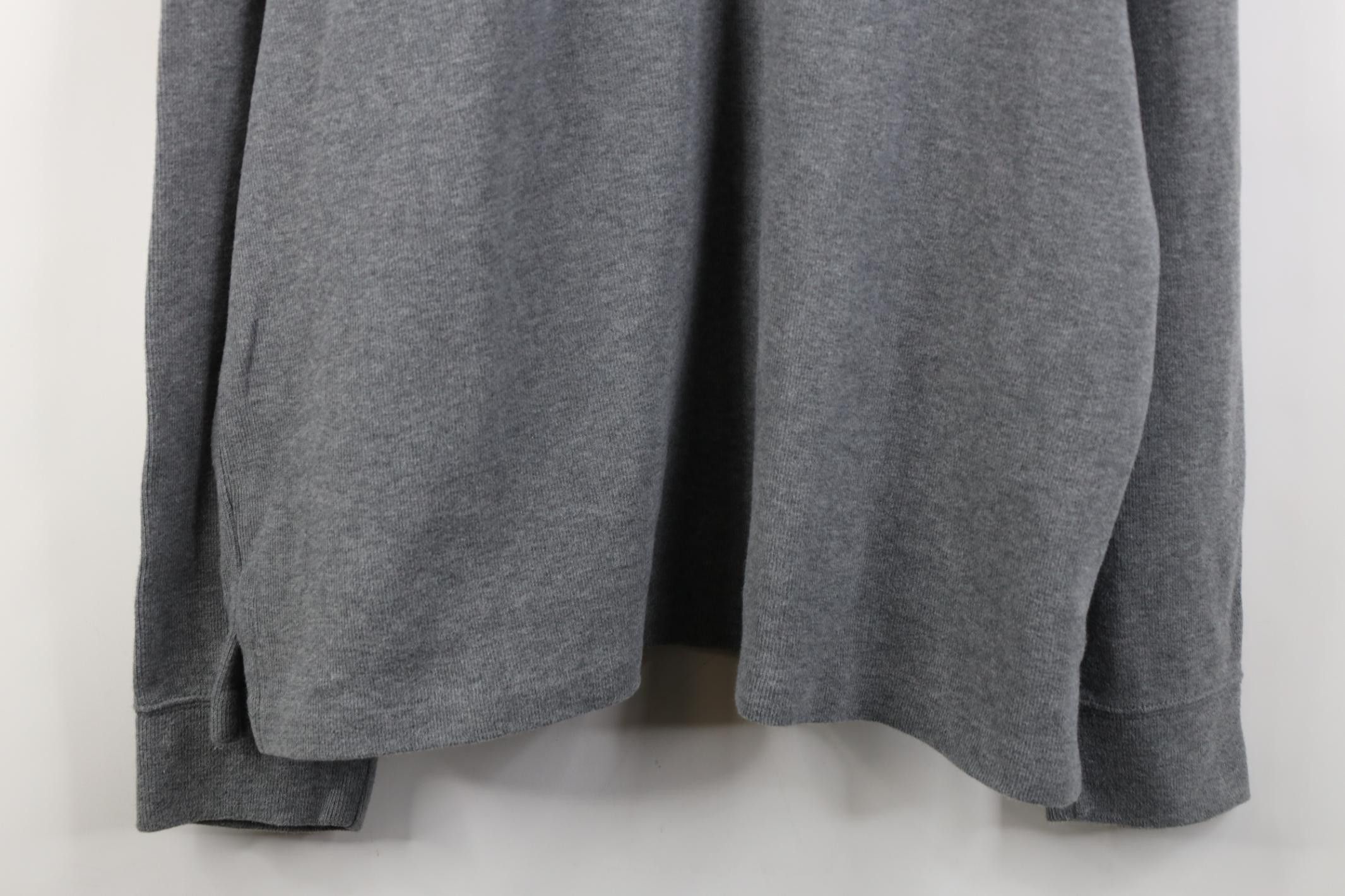 Polo Ralph Lauren Vintage 90s Ralph Lauren Knit 1/4 Zip Pullover Sweater Gray Size US XL / EU 56 / 4 - 3 Thumbnail