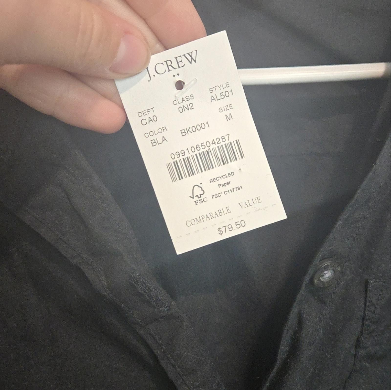 J.Crew J Crew Button-up Cotton Poplin Shirt Size M / US 6-8 / IT 42-44 - 4 Thumbnail