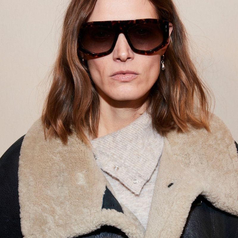 Isabel Marant Isabel Marant IM 0154/S 0086 HA Sunglasses Havana Geometric Size ONE SIZE - 2 Thumbnail