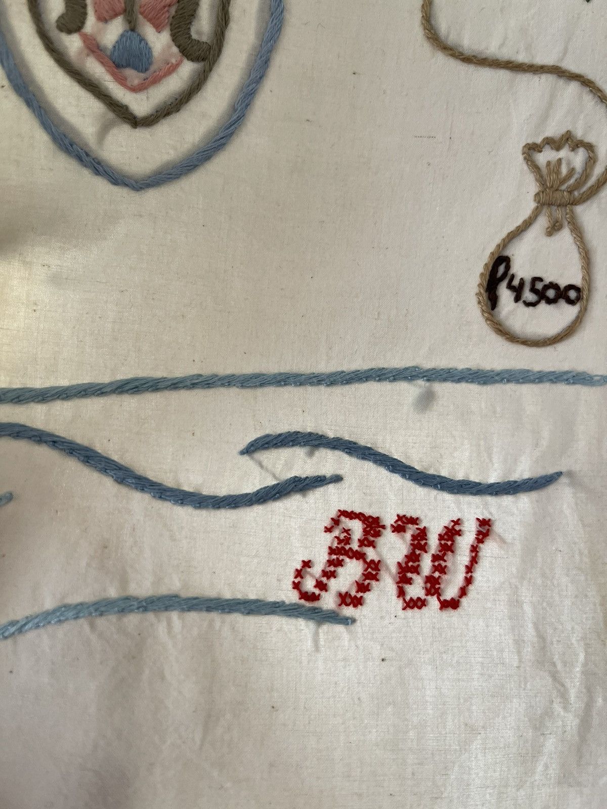 Bernhard Willhelm Bernhard Willhelm 2001 Runway Emboidered Apron Size US 32 / EU 48 - 5 Thumbnail