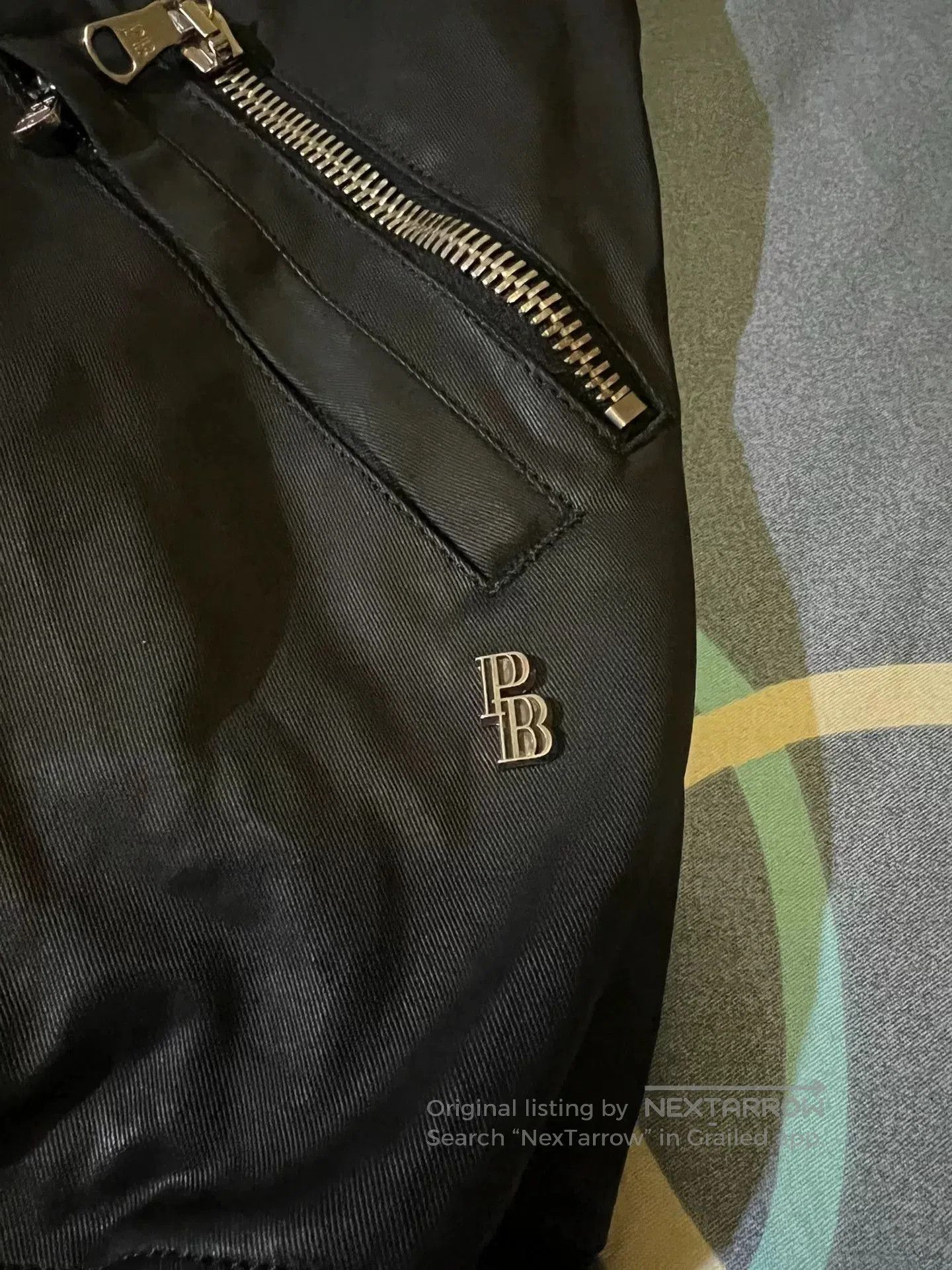 Balmain balmain coated leather bomber jacket. Size US XXL / EU 58 / 5 - 3 Thumbnail