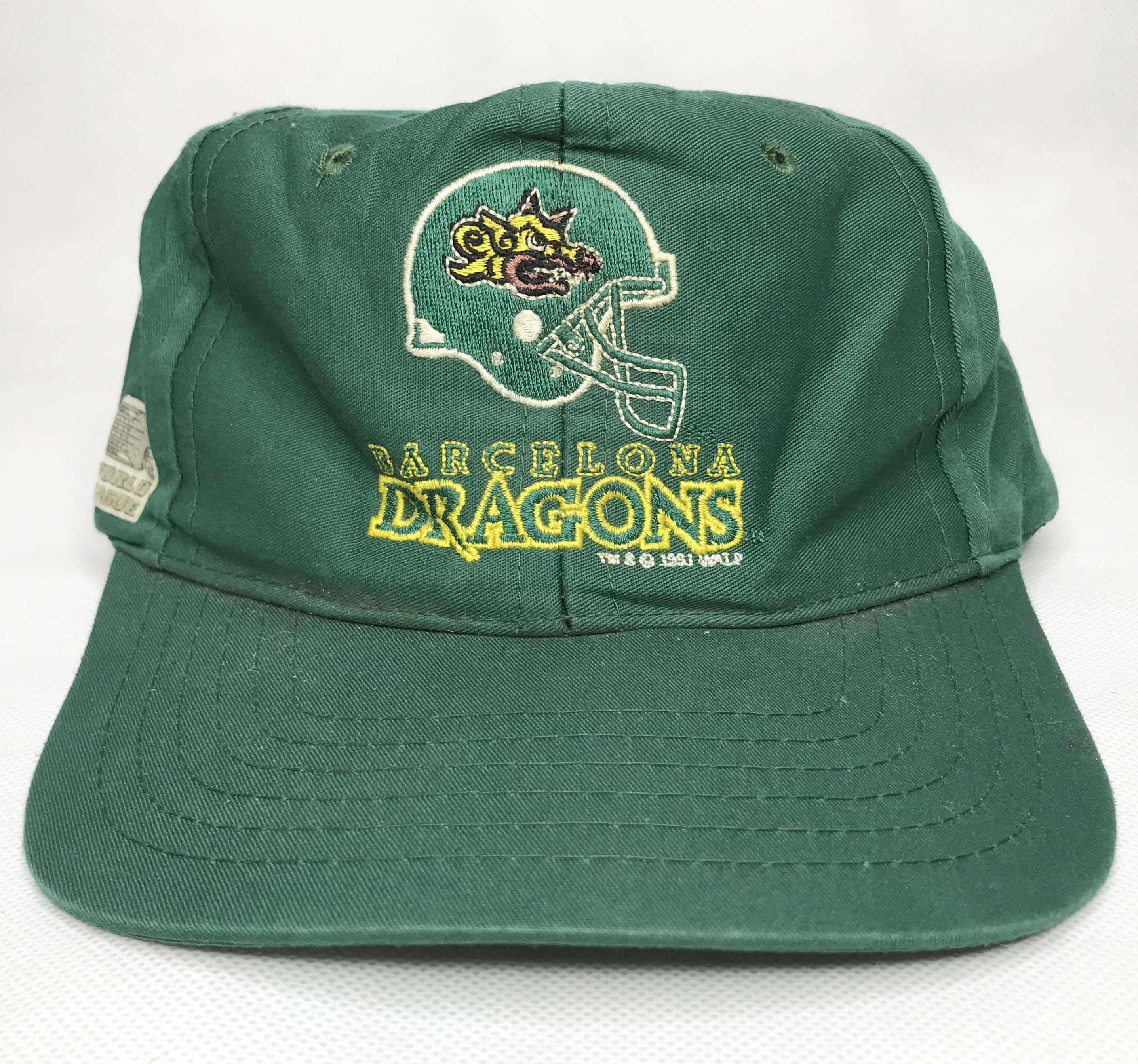 Vintage Vintage Barcelona Dragons World League Football NFL Cap Size ONE SIZE - 1 Thumbnail