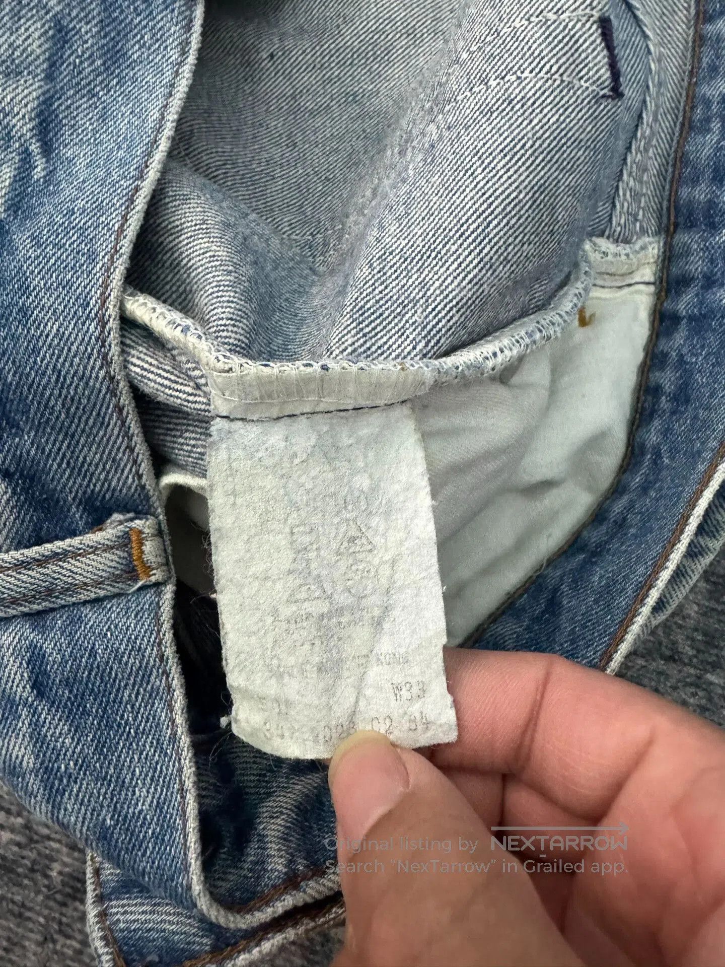 Levi's Vintage Levis 502 90s Jeans. Size US 32 / EU 48 - 4 Thumbnail