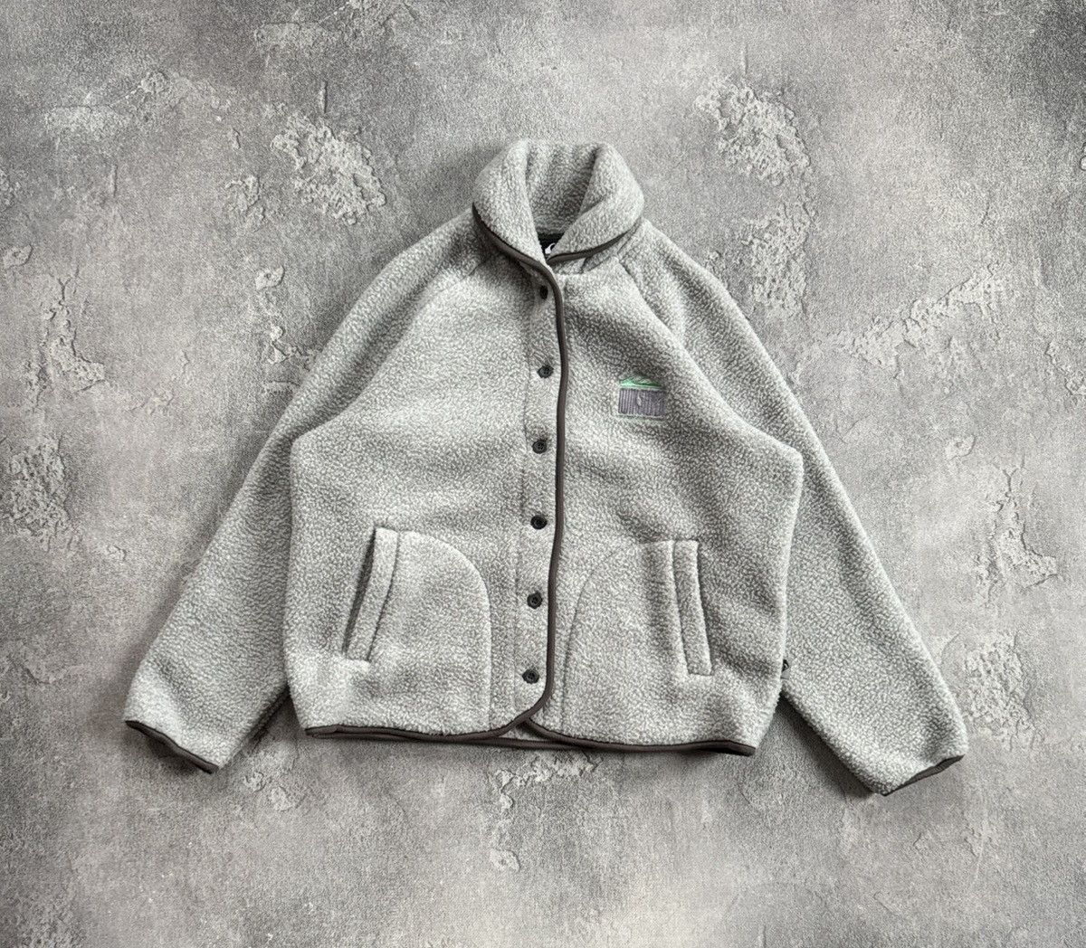 Quiksilver Quiksilver Quicksilver button up fleece jacket cardigan warm Size S / US 4 / IT 40 - 8 Thumbnail