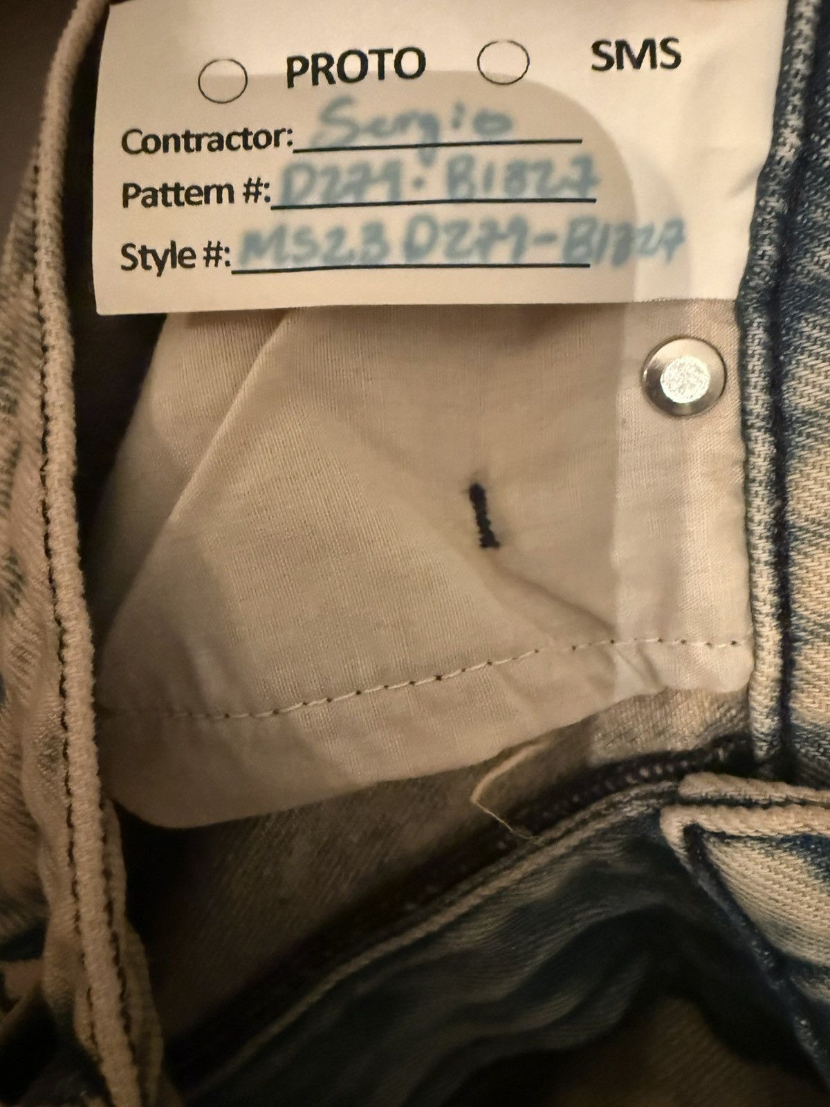 Rta RtA Sample jeans Size US 32 / EU 48 - 4 Thumbnail