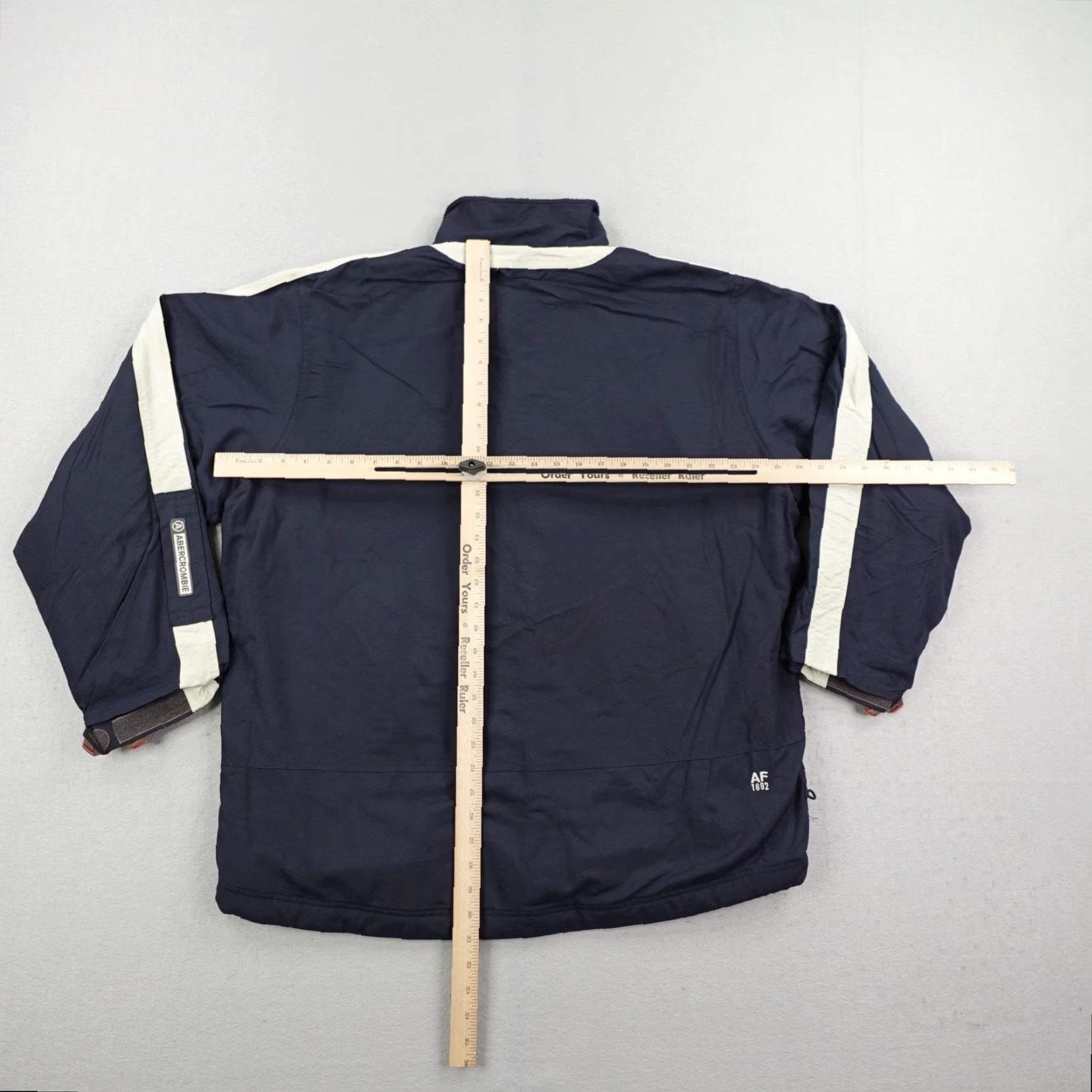 Abercrombie & Fitch VINTAGE Abercrombie & Fitch Jacket Mens L Blue Weatherproof Fleece Lined Coat Size US L / EU 52-54 / 3 - 5 Thumbnail